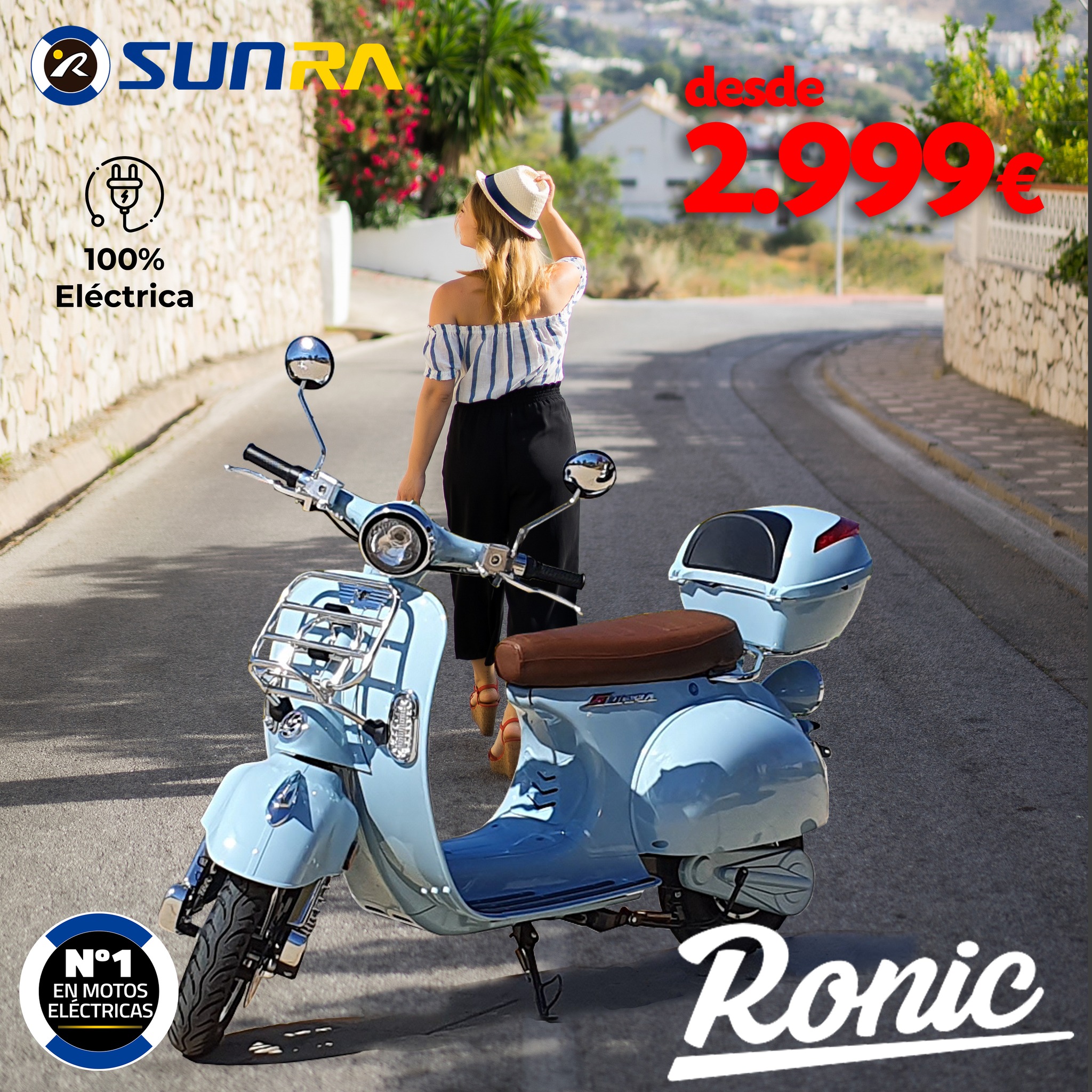 Sunra-Oficial - 🛵💨Este 2022, ¡muévete con Estilo con SUNRA Ronic, un ...