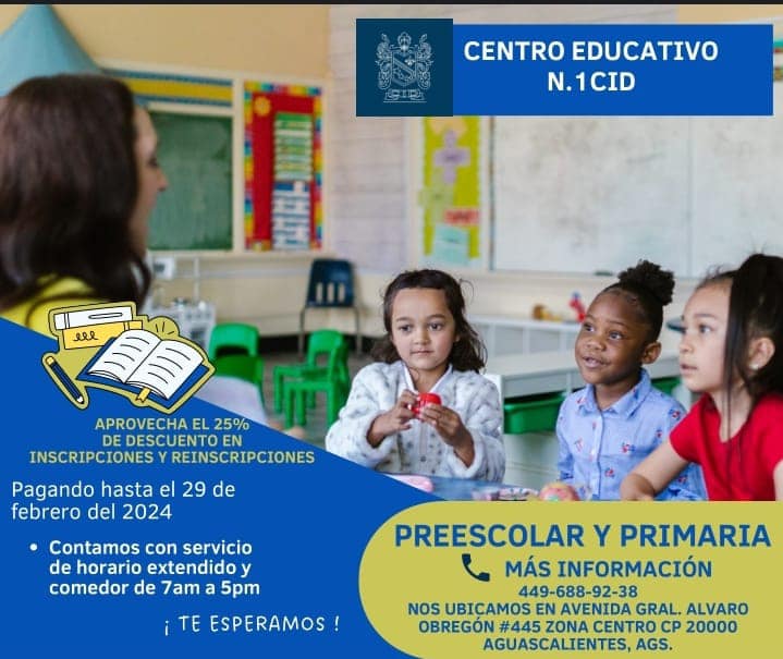 Te esperamos contamos con... - CECID primaria y preescolar