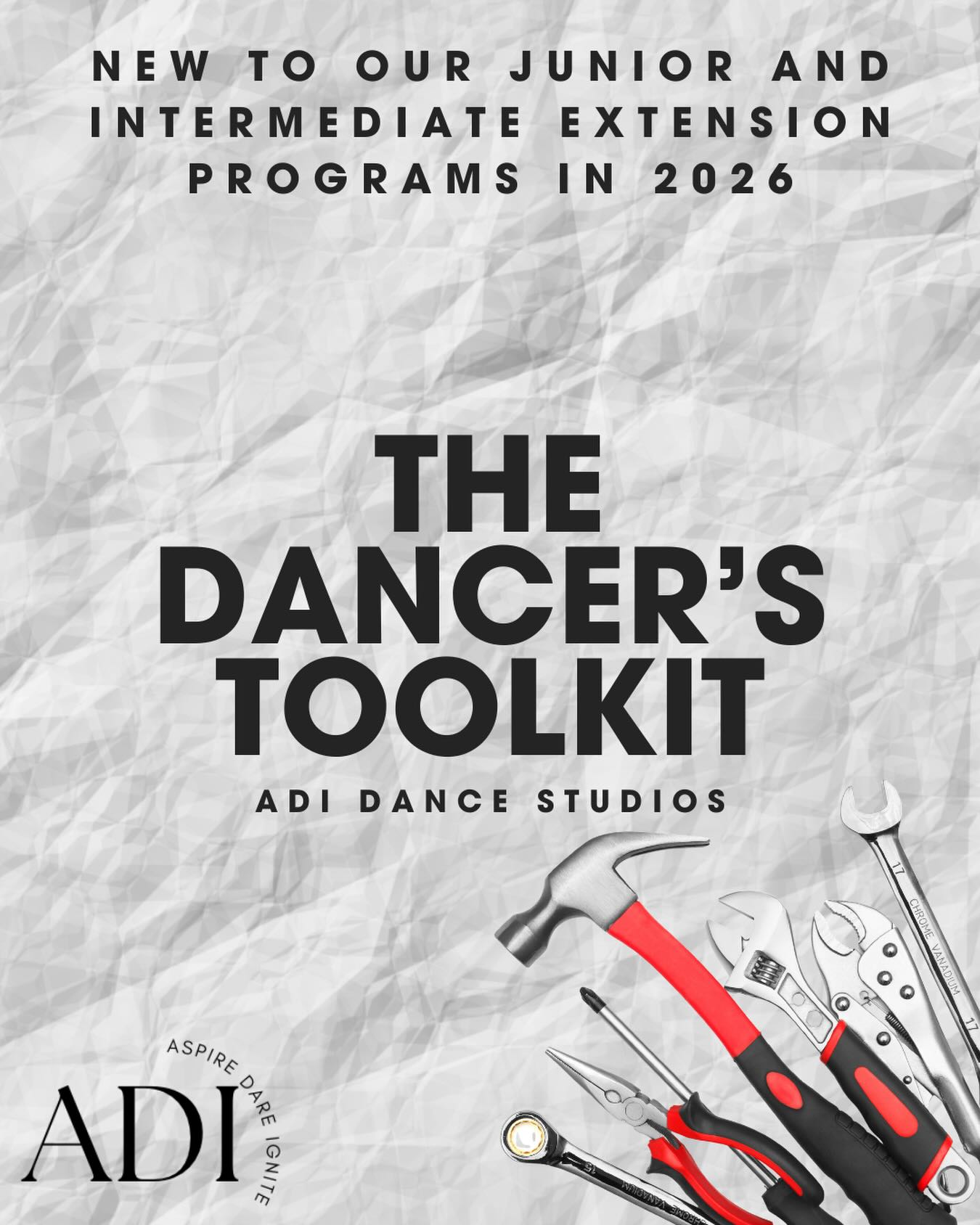 A.D.I - New in 2026 As part of our Junior & Intermediate Extension ...