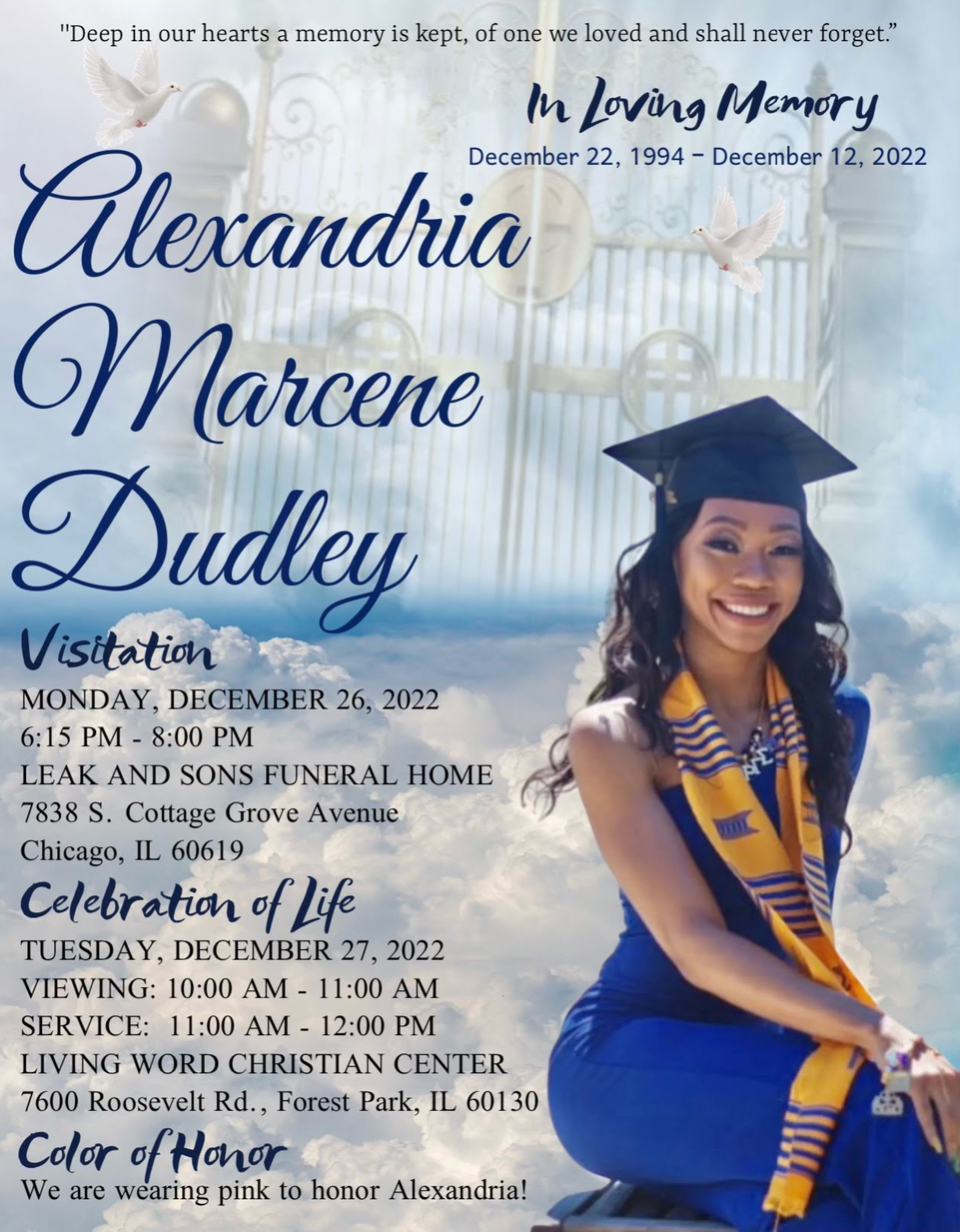 Sorors, the Omega Rho Ceremony for our dear Soror Alexandria Dudley on ...