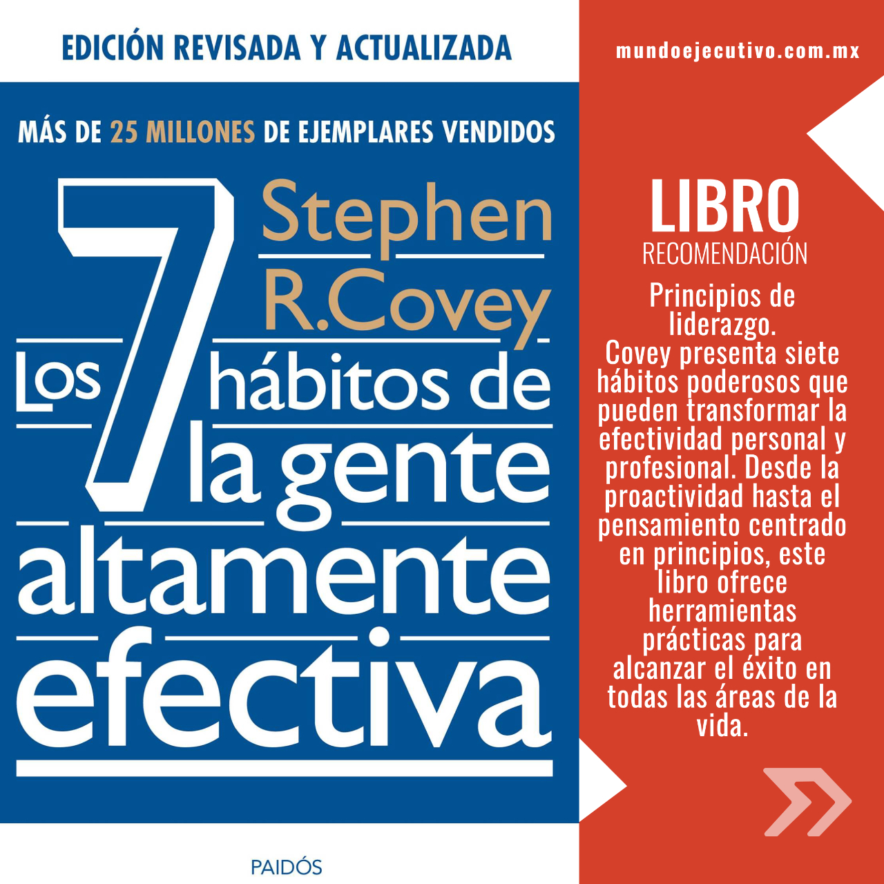 Mundo Ejecutivo - 📚💪 ¡Transforma tu vida con los "7... | Facebook