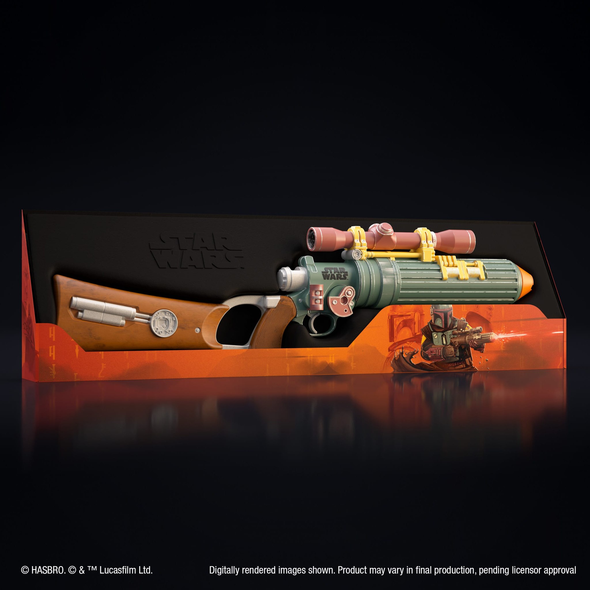 It's finally in stock! Star Wars Nerf LMTD Boba Fett EE-3 Blaster