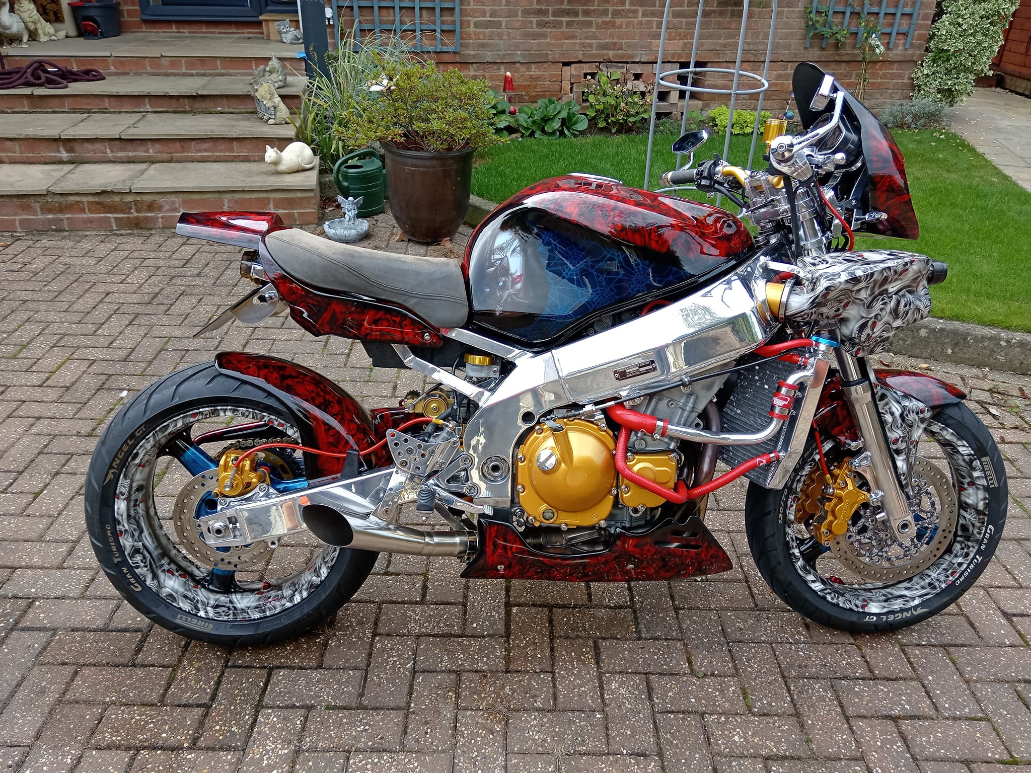 Custom 1999 zx9r c2 build with ram air system