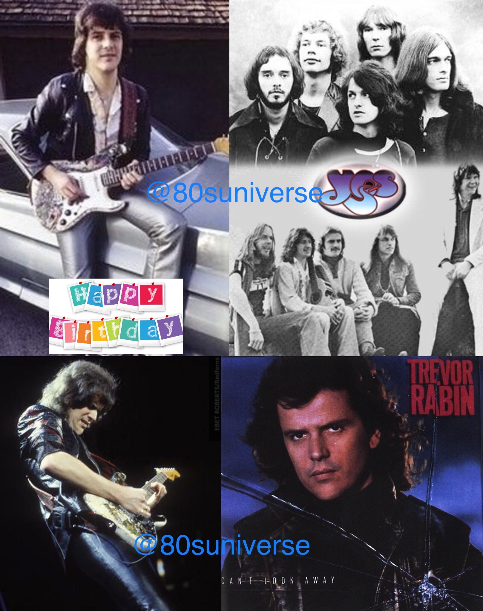 Happy Birthday Trevor Rabin! 🎉 Born on January 13, 1954, Trevor
