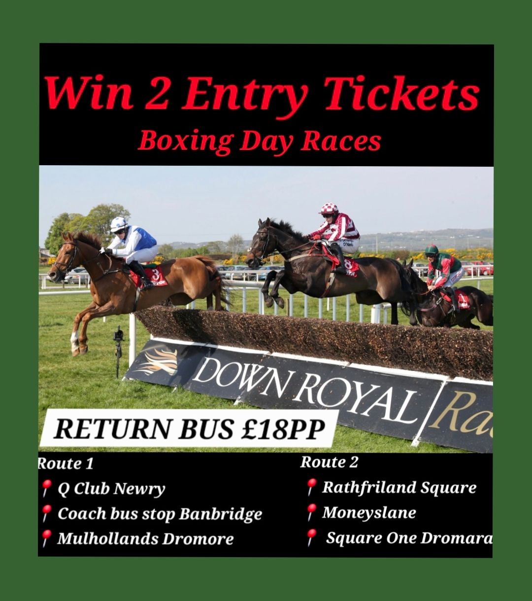 QMB - 🐎🎁 Boxing Day Races 🎁 🐎 🎊Win 2 Entry Tickets to the Boxing Day ...