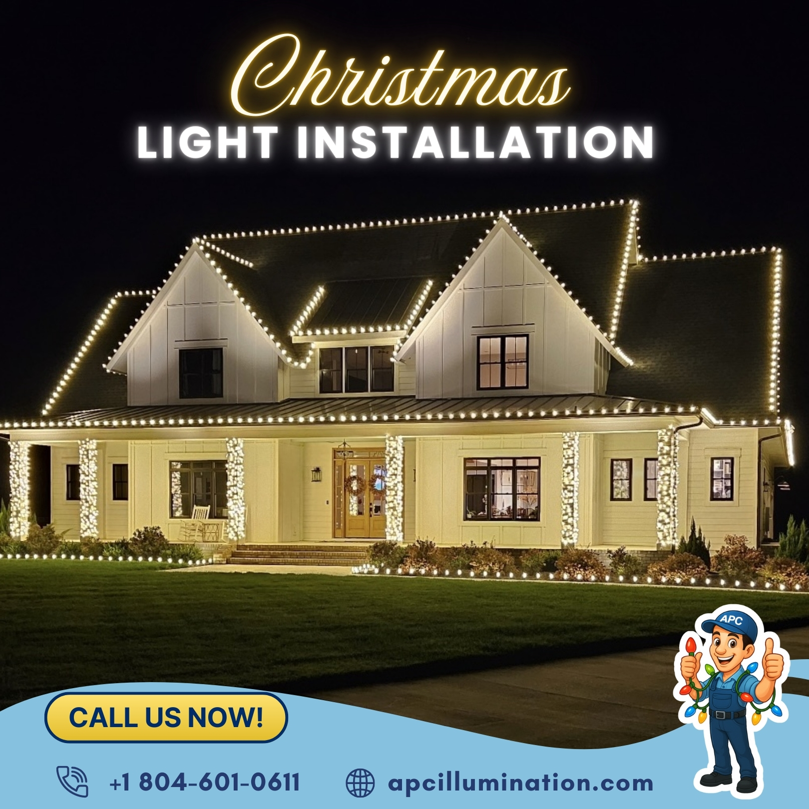 APC - 🎄 Bring Your Home to Life With a Stunning Christmas Light Display ...