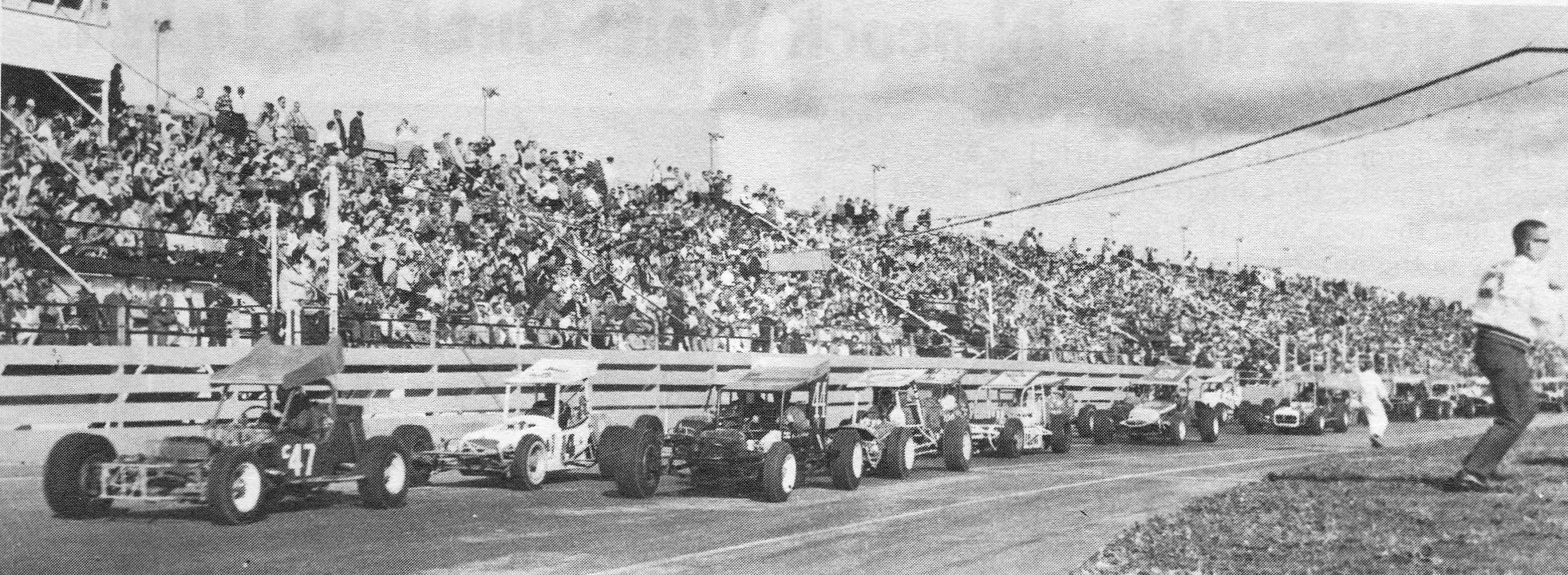 Sprintcarstats - Sept 22, 1963 Oswego, NY (Classic 150) 1 Nolan Swift ...
