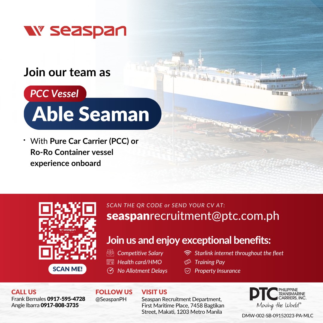 📣 Calling all ABs with experience in... - Seaspan Philippines | Facebook