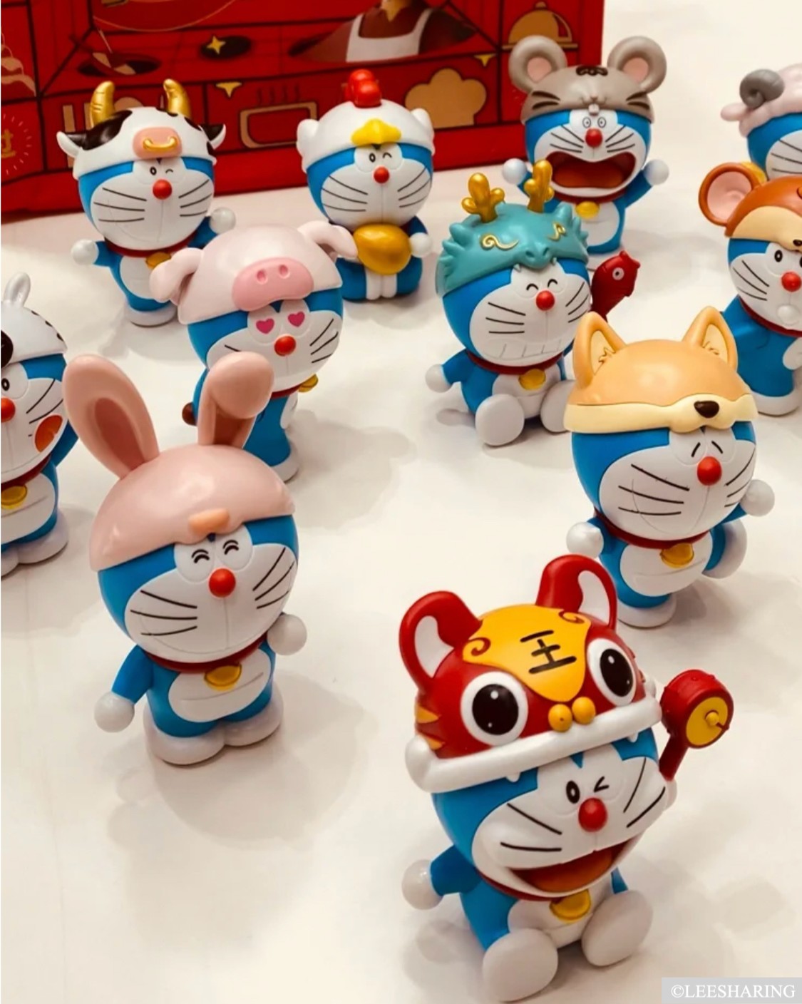 KFC x Doraemon 十二生肖盲盒😍！非常精致可爱，赶紧买起来！！ 中国
