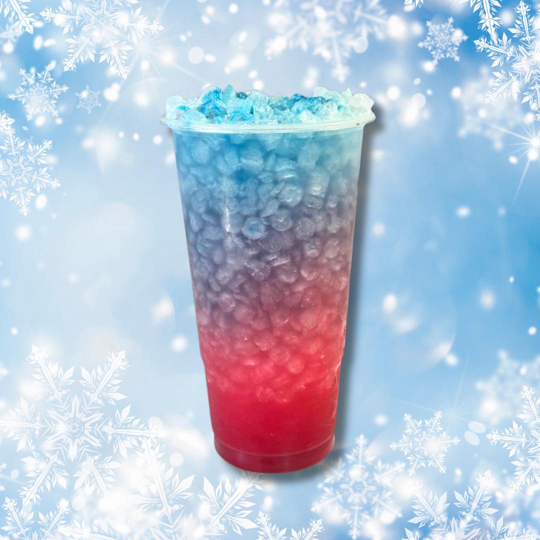 Newnan - ️ FROSTED BERRY ️ A wintry wonderland in a cup! 💙 ️ This berry ...