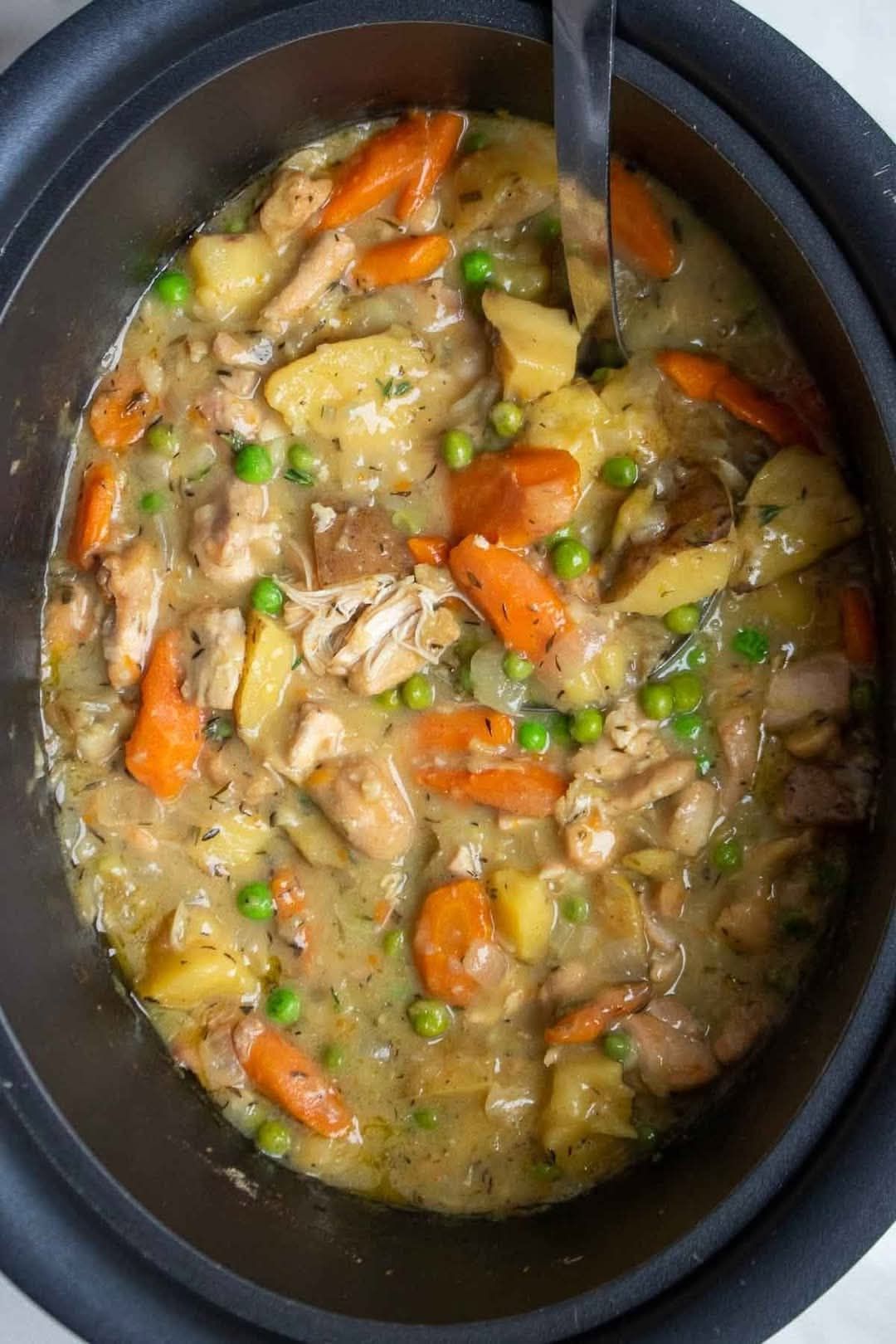 A creamy chicken stew without... - Needs a Slow Cooker Recipe | Facebook