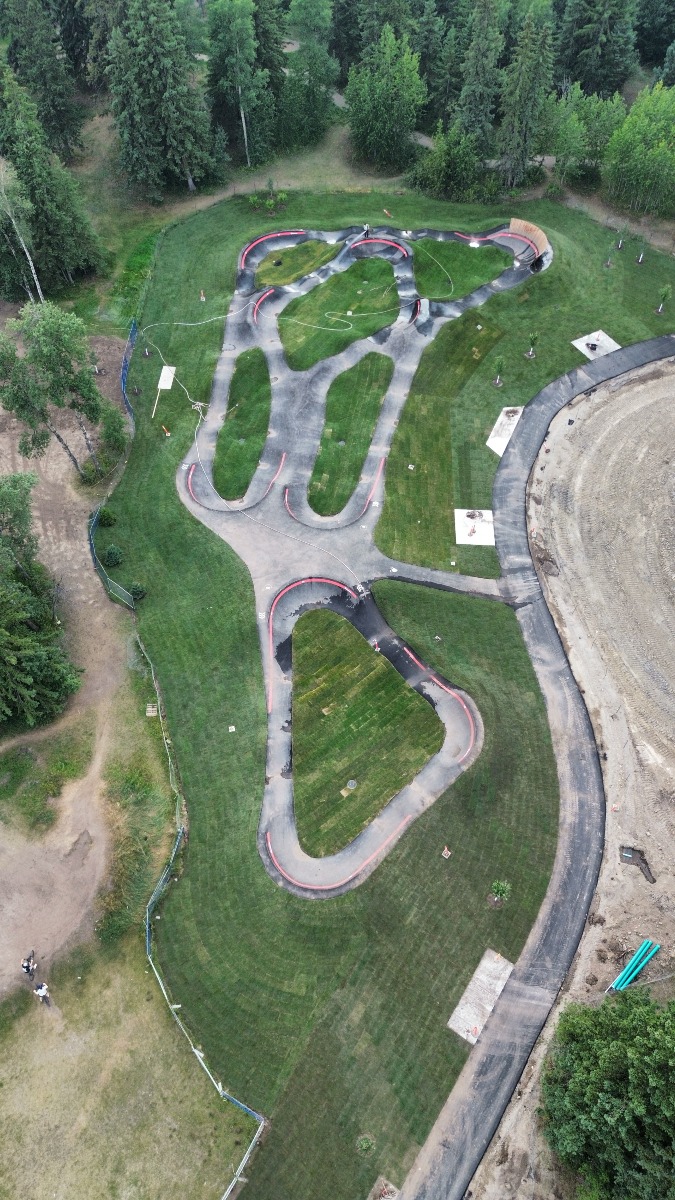 The Pump Track in Kin Park is now... - City of Fort St. John | Facebook