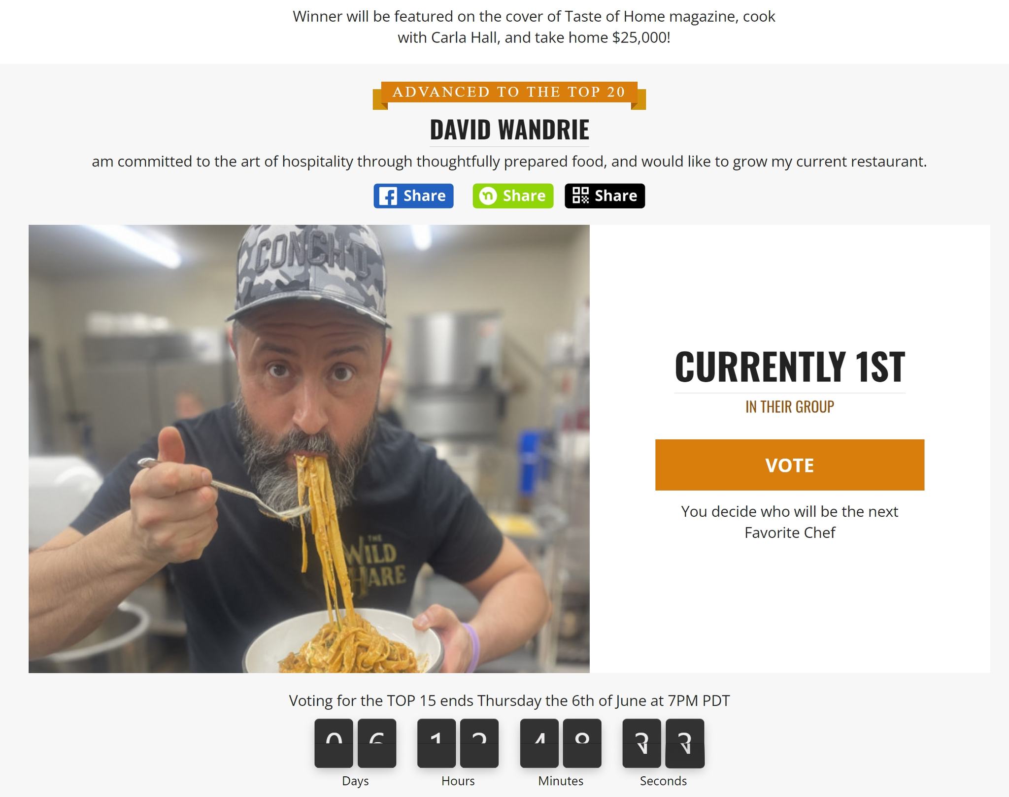 We are super happy for Chef he made... - 54 Prime Steakhouse | Facebook