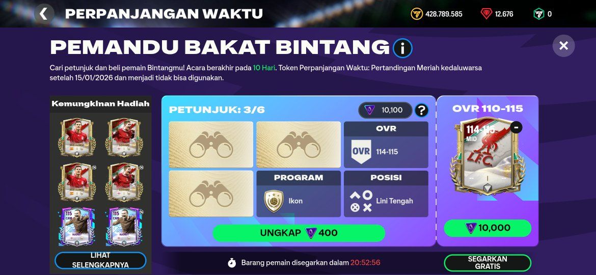EA FC MOBILE INDONESIA | Prook,,, prook,,, jadi siapa ya well. | Facebook