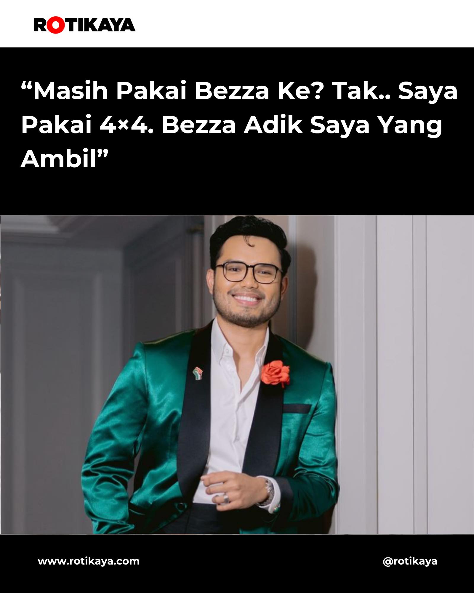 ROTIKAYA - “Dia punya zuhud sebut 4x4 je” -Netizen ️ | Facebook