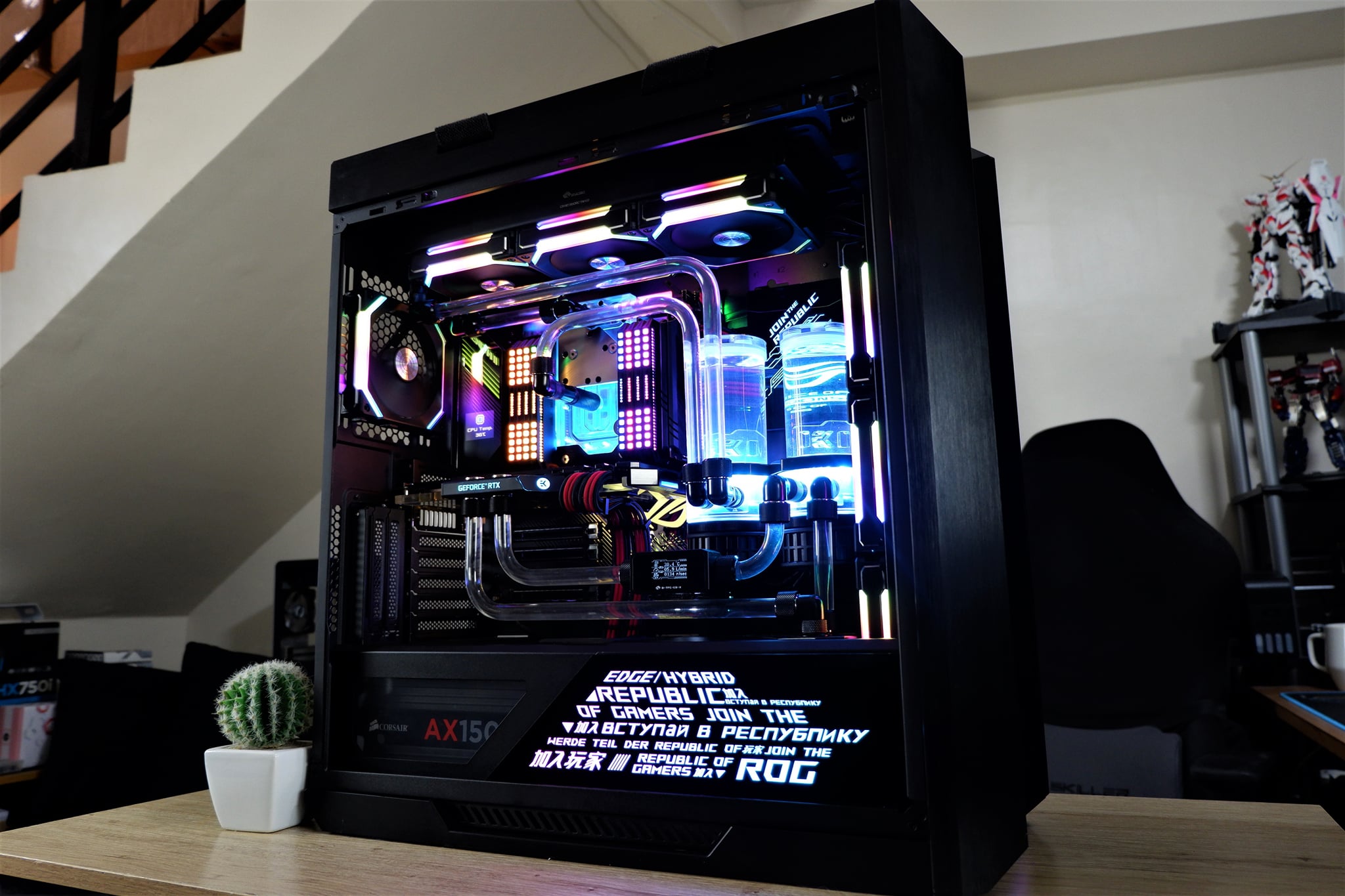 Zhaddlp Modz - Final pics of the ROG Zenith build. The... | Facebook
