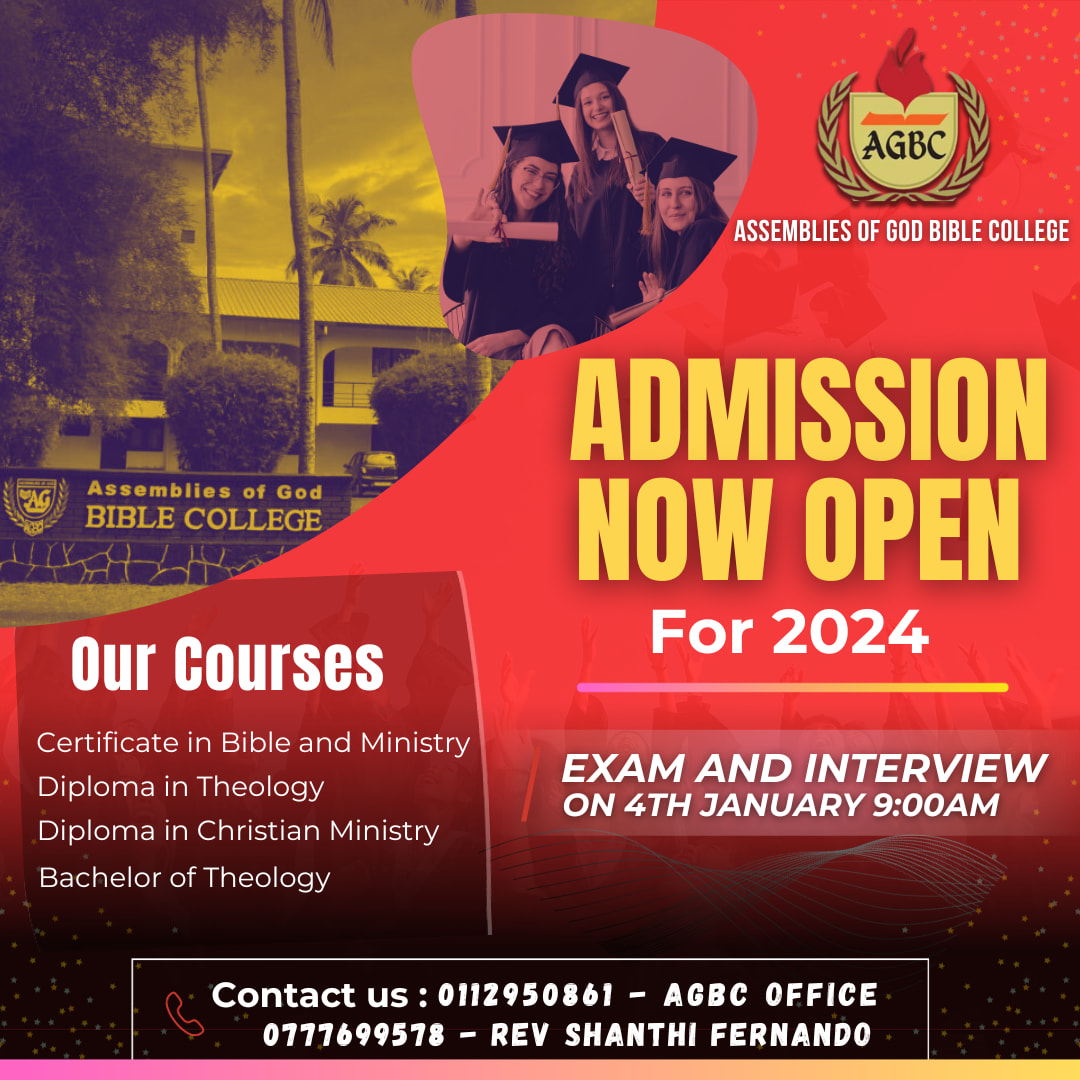 AGBC ශිෂ්‍ය... - Assemblies of God Bible College, Sri Lanka | Facebook