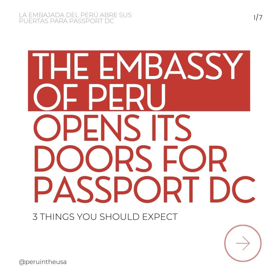 🇵🇪 Peru in Passport DC: 3... - Embassy of Peru in the USA | Facebook