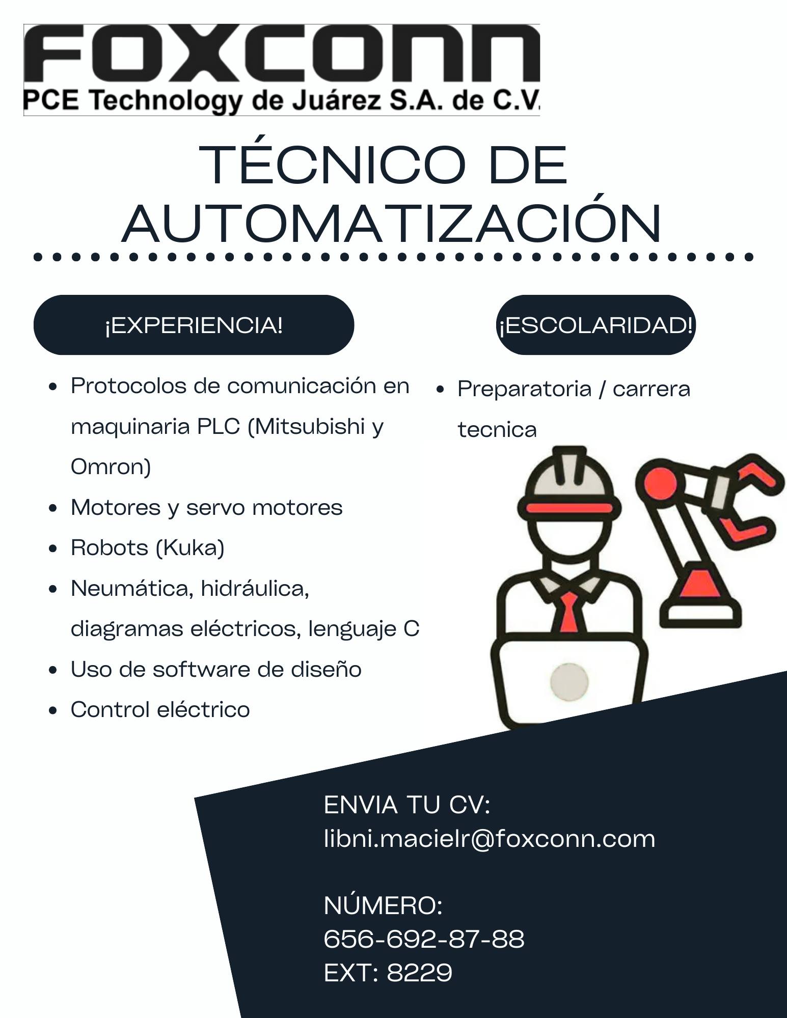 🚨FOXCONN SANTA TERESA🚨 🔧🚨... - Foxconn Contrataciones | Facebook
