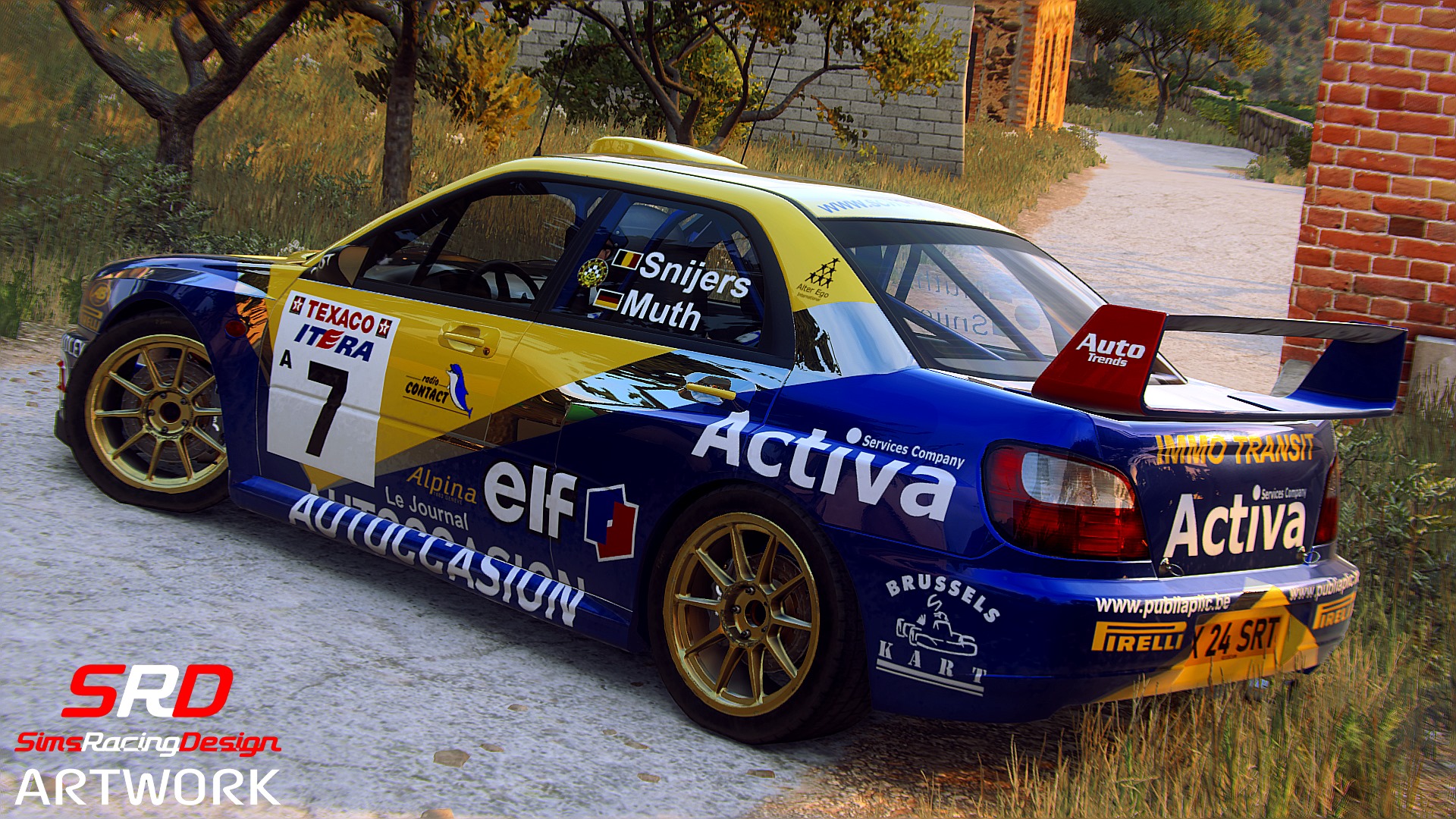 This is a mod for the Subaru... - SRD - Sim's Racing Design | Facebook