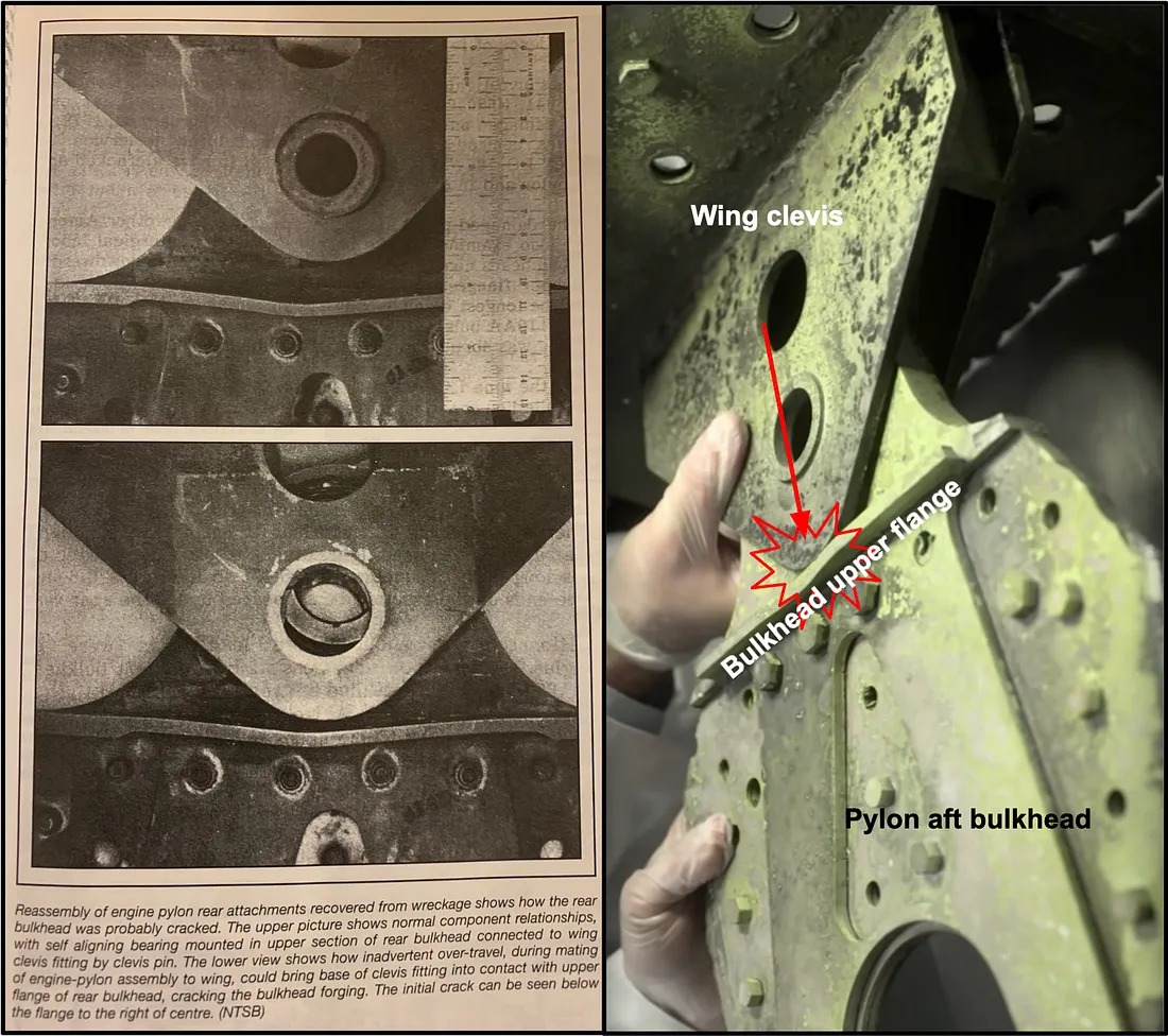 Aviation - How the clevis and the bulkhead upper flange came together ...