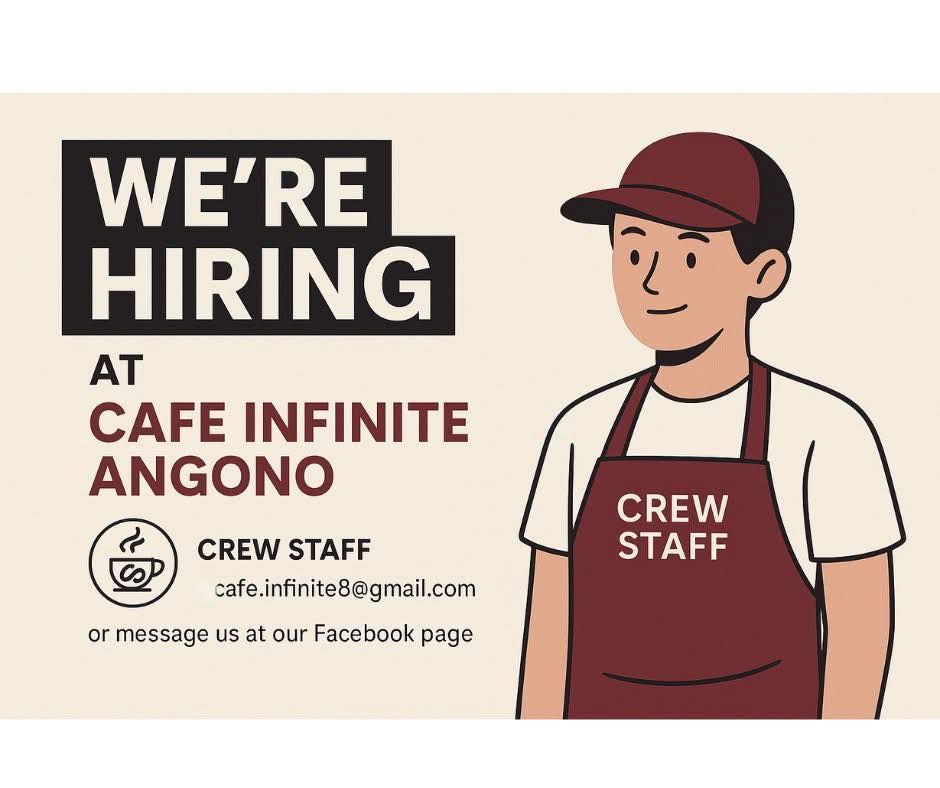 Café - Start your coffee journey with us! ☕ ️ Cafe Infinite Angono is ...