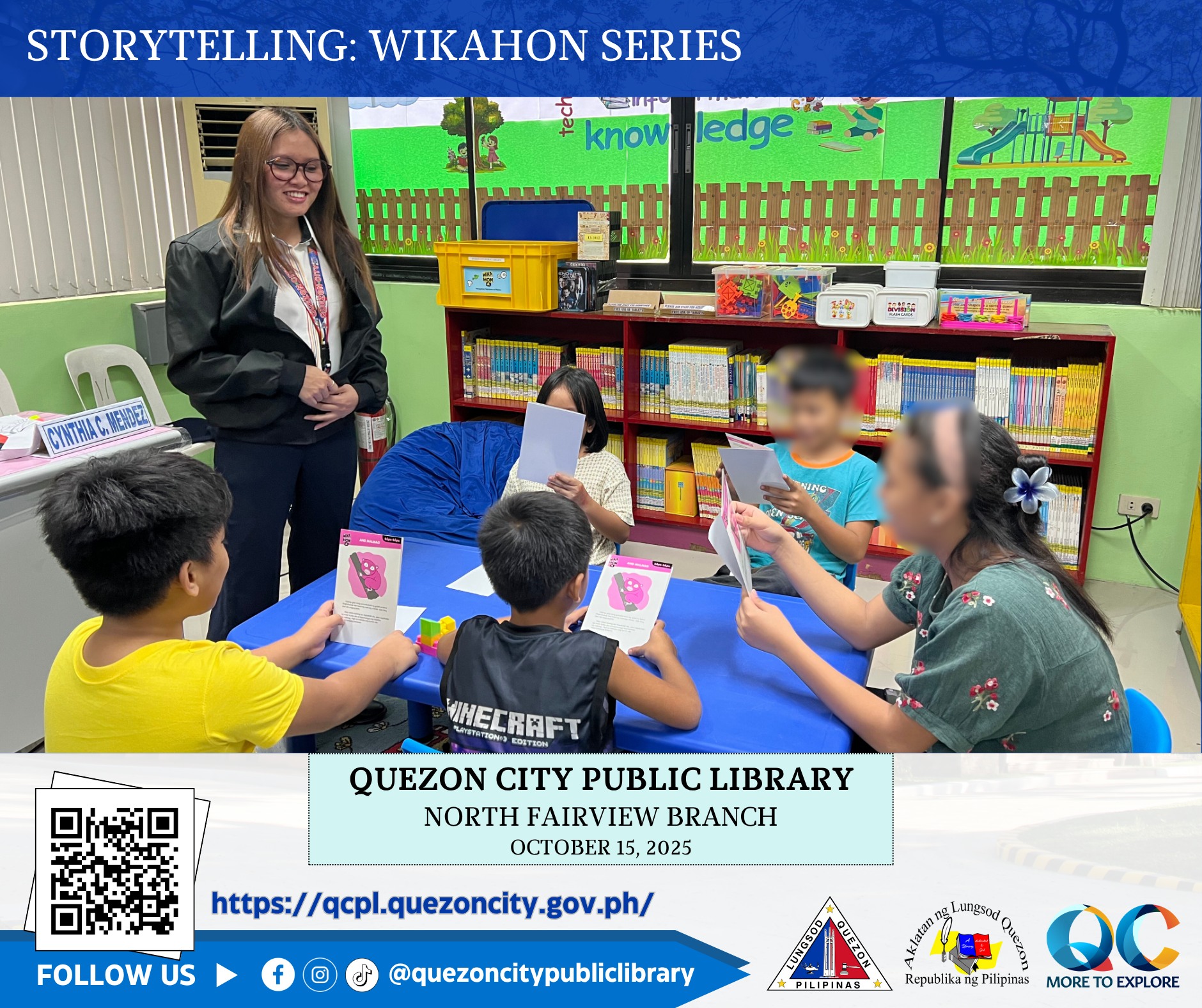 Quezon City Public Library - In line with the celebration of World ...