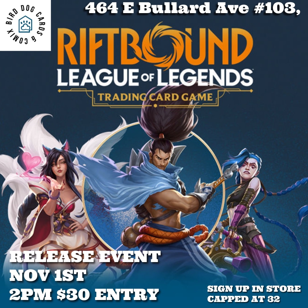Bird - RIFTBOUND RELEASE EVENT UPDATE!! Player registration is now open ...