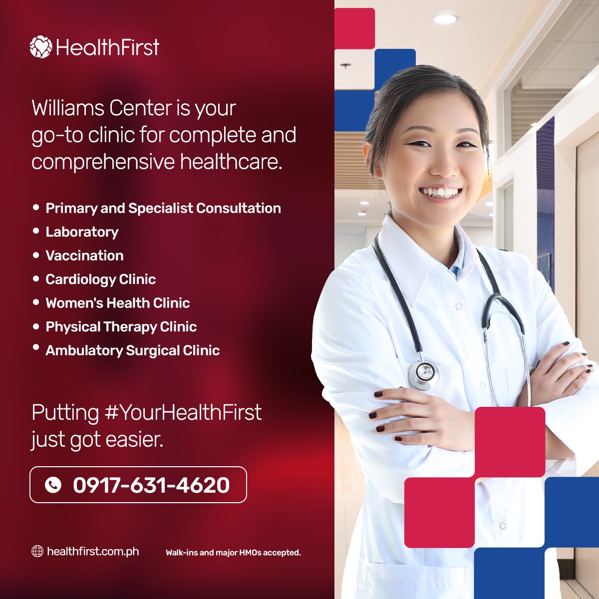 HealthFirst Williams Center is your... - HealthFirst Clinic | Facebook