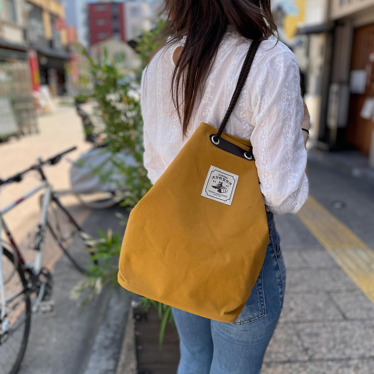 酒袋】再入荷しました❗️ 人気のからし色や紺色の他、カーキ、黒 