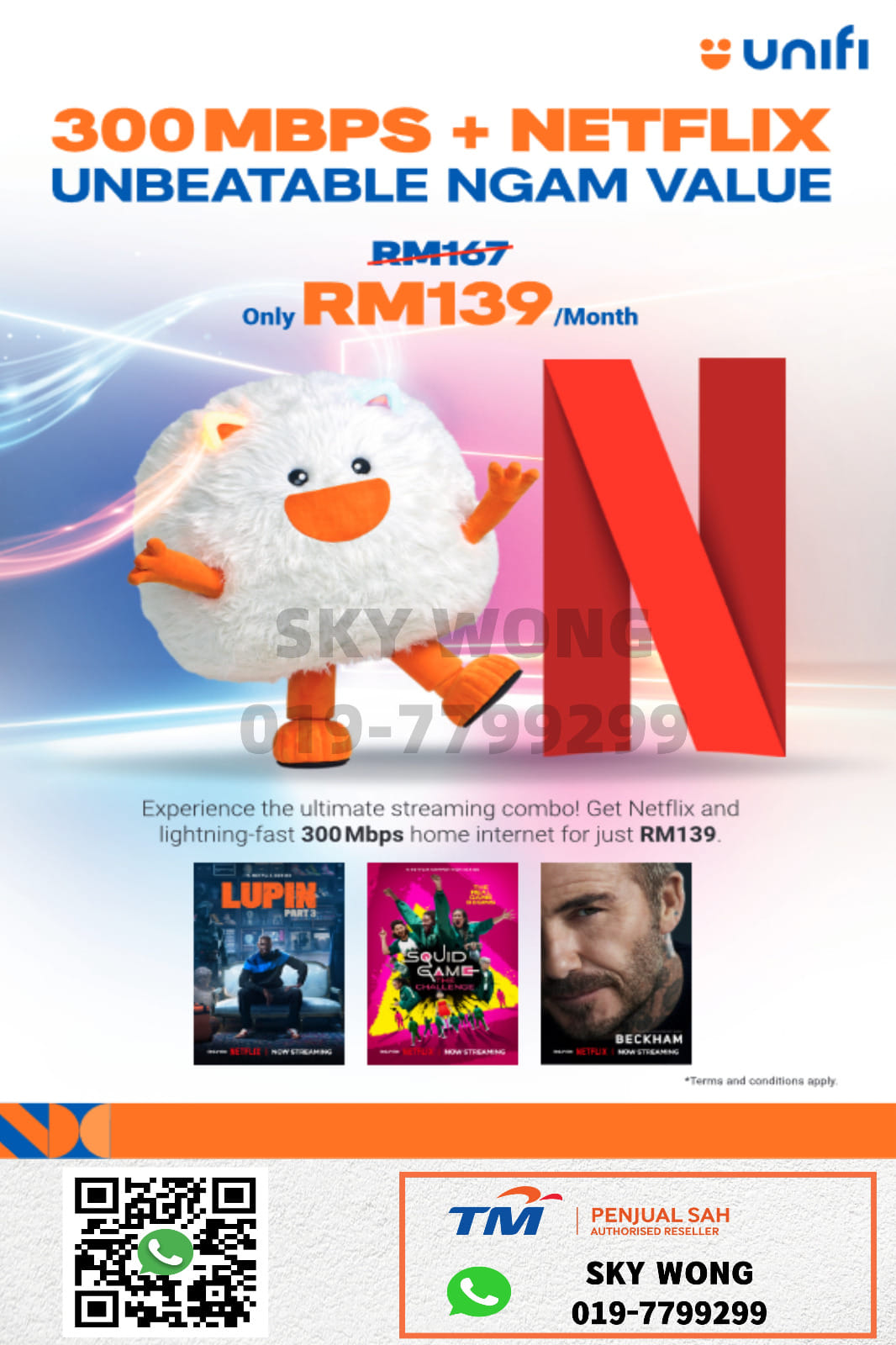 TM UNIFI / Streamyx authorized reseller