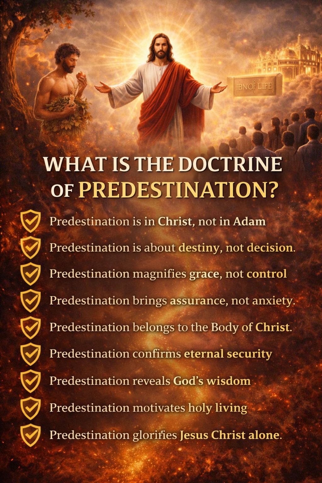 Preach - 📖 WHAT IS PREDESTINATION? (Dispensational, Rightly Divided ...