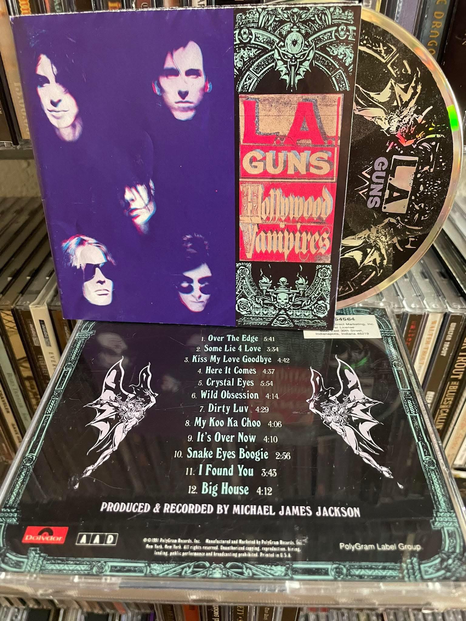 L.A. Guns “Hollywood Vampires” Released June 25th 1991