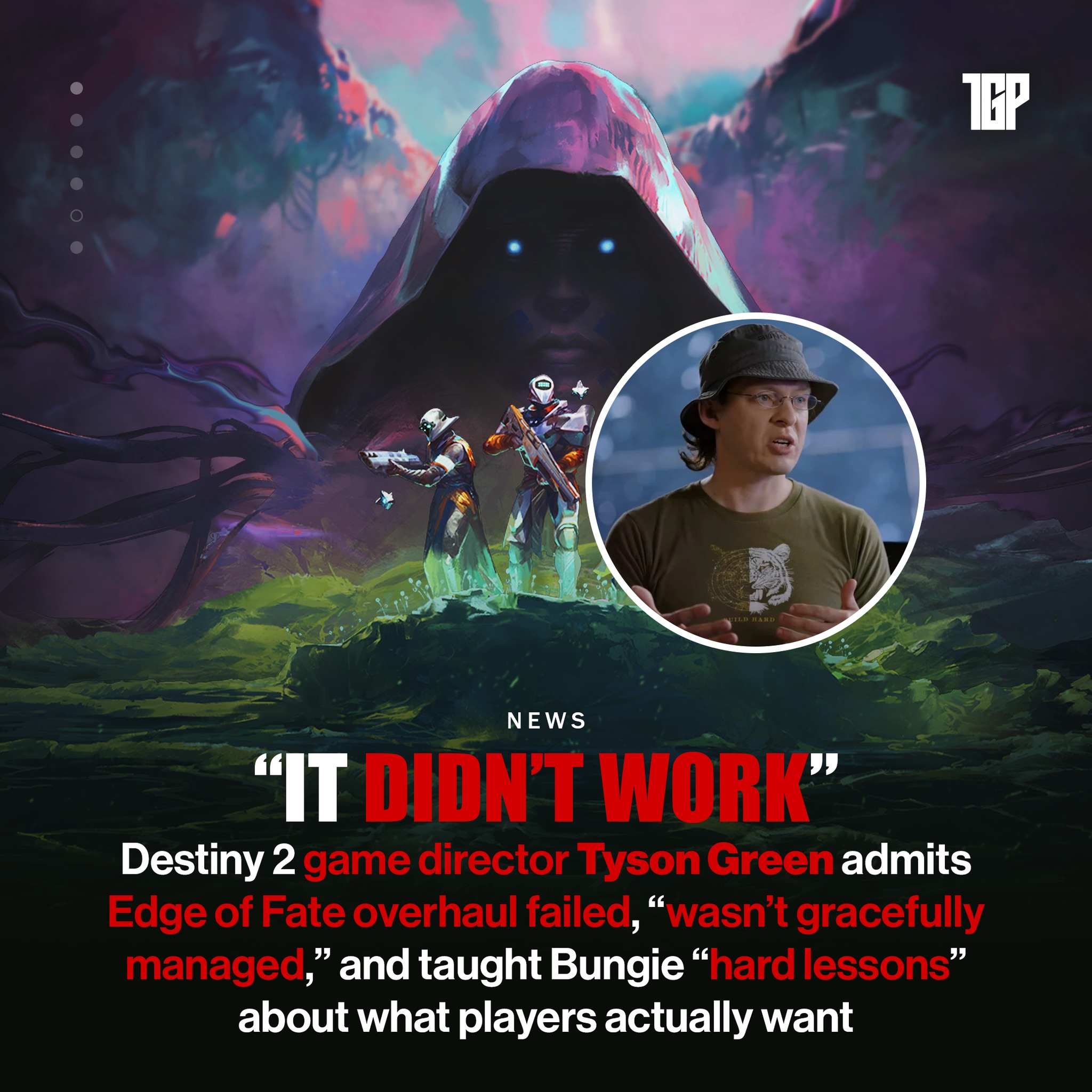 TGP - Destiny 2 game director Tyson Green says Edge of Fate’s ...