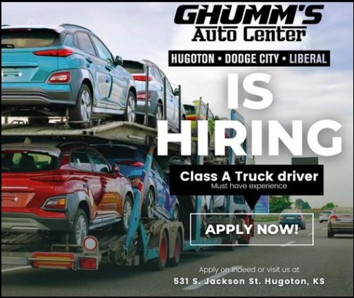 🚚 Ghumm's Auto Center is on... - Liberal Chamber of Commerce | Facebook