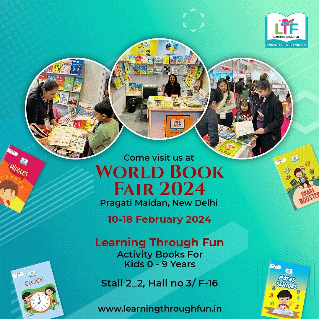 Learning - Unleash the joy of learning at the World Book Fair 2024 at ...