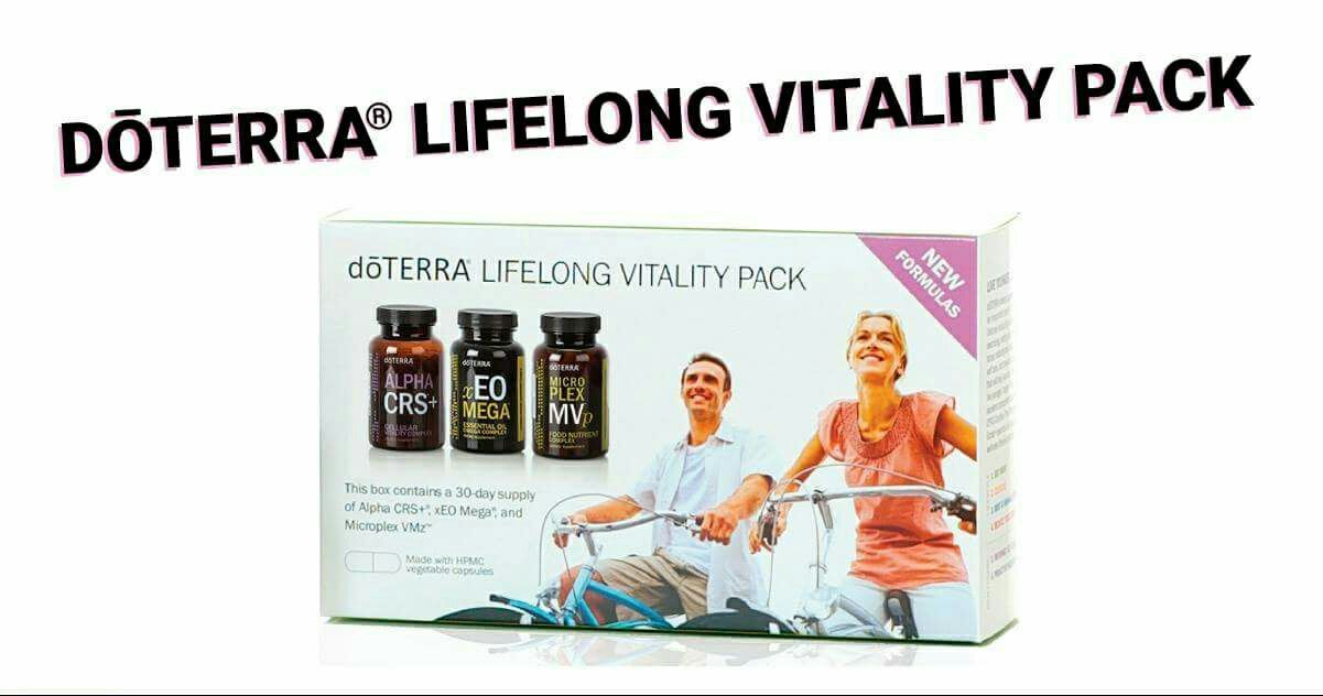 doTERRA Lifelong Vitality has been formulated to reach 100% of