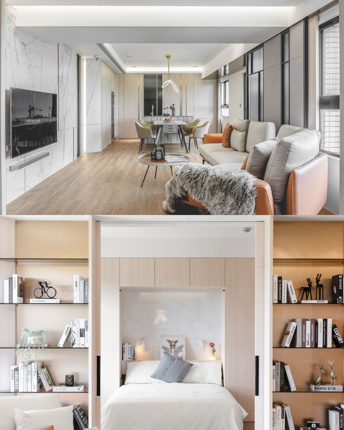 設計家 Searchome - #新家開箱 客變讓住宅使用更彈性！中古雙拼宅多重活動隔間激發 100% 坪效... | Facebook