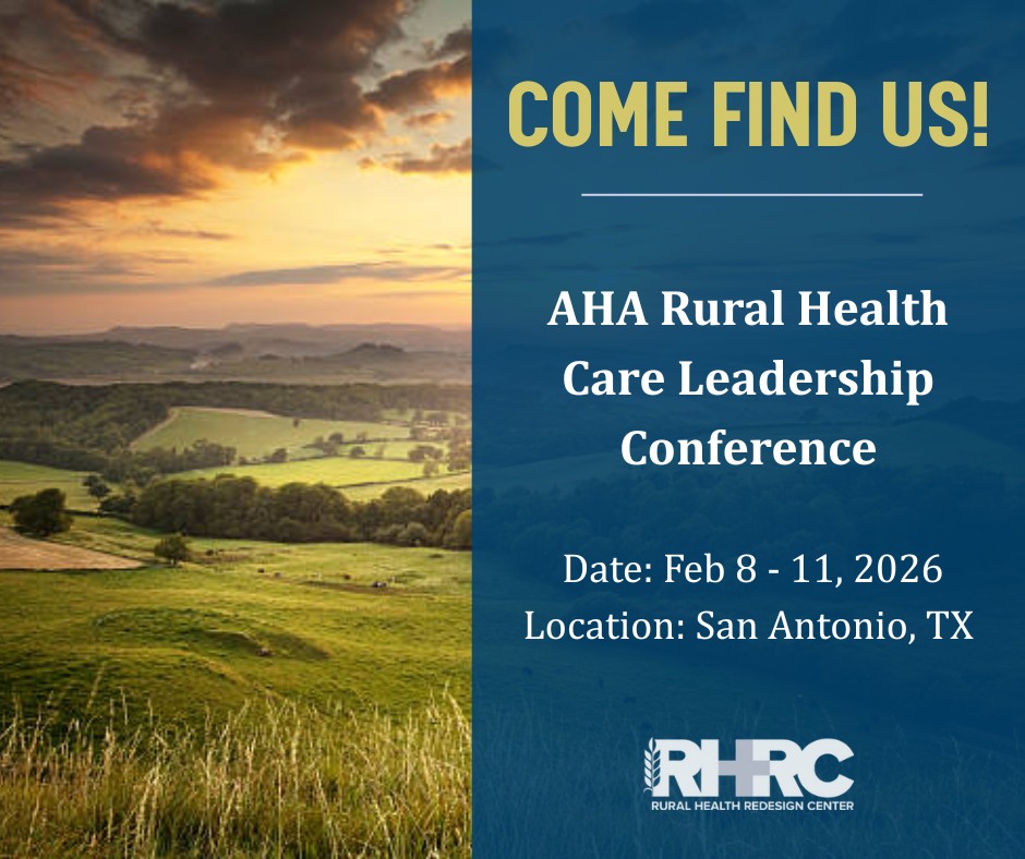 Rural - We are heading to San Antonio, Texas for the 2026 AHA Rural ...