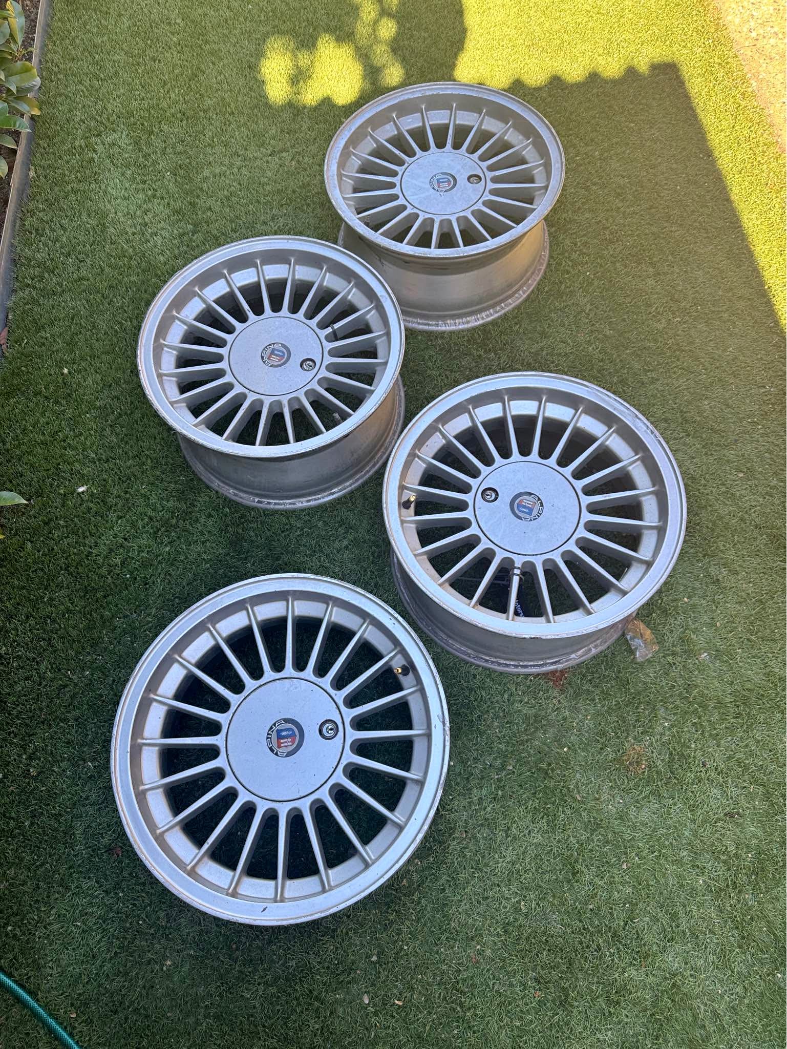 Original Alpina wheels 16” x 7” with 4 keys - Car Wheels, Tires & Parts ...
