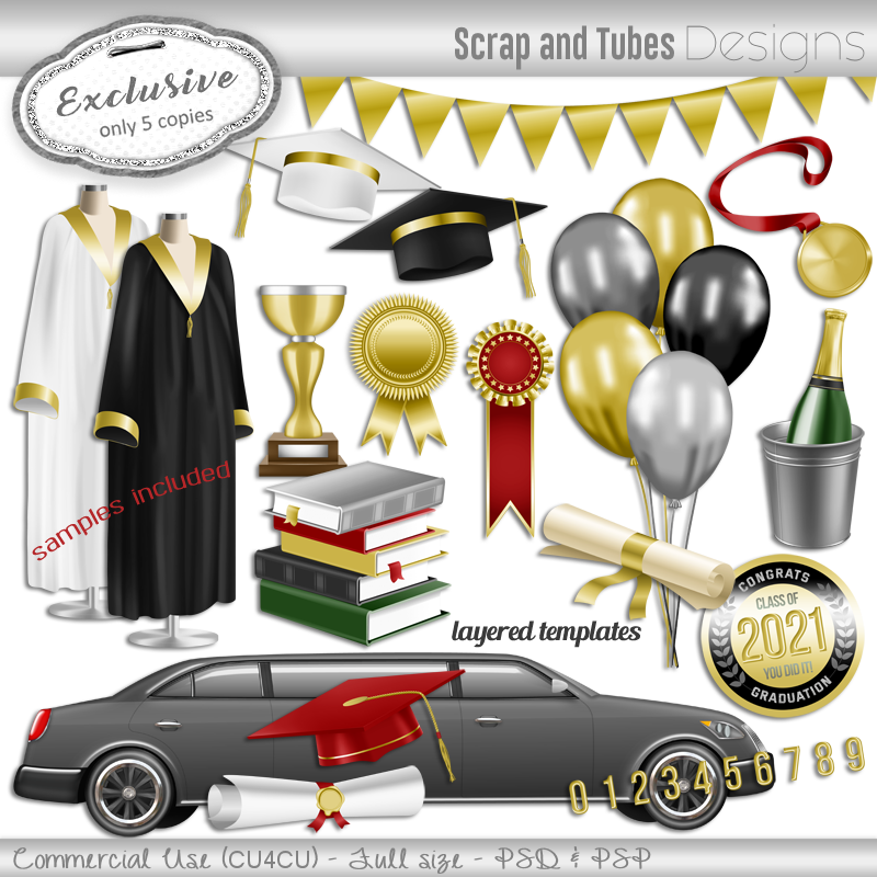LIMITED EDITION PACK 🎓... - The Digital ScrapBook Shop | Facebook
