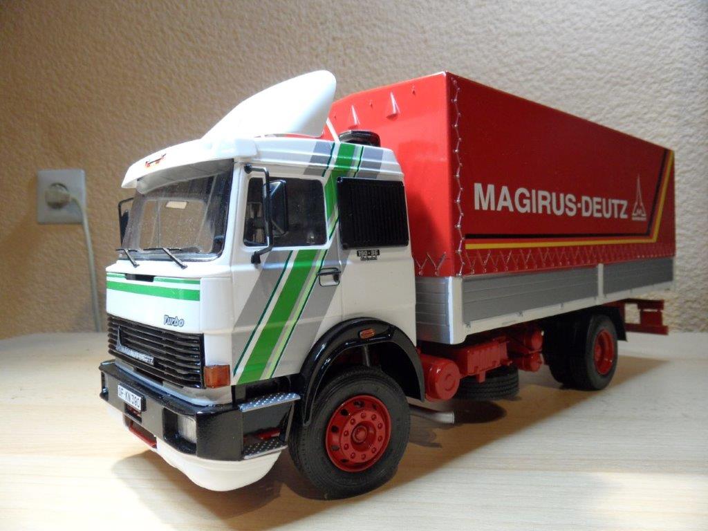 From Michael Lütge : Magirus Deutz 1:24 scale Send your Italeri