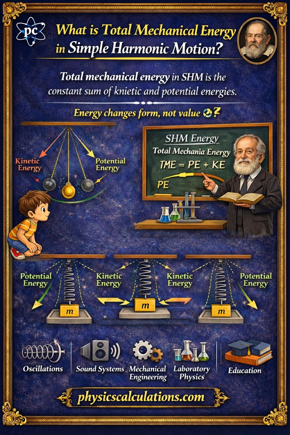 Physicscalculations - What is Total Mechanical Energy in Simple ...