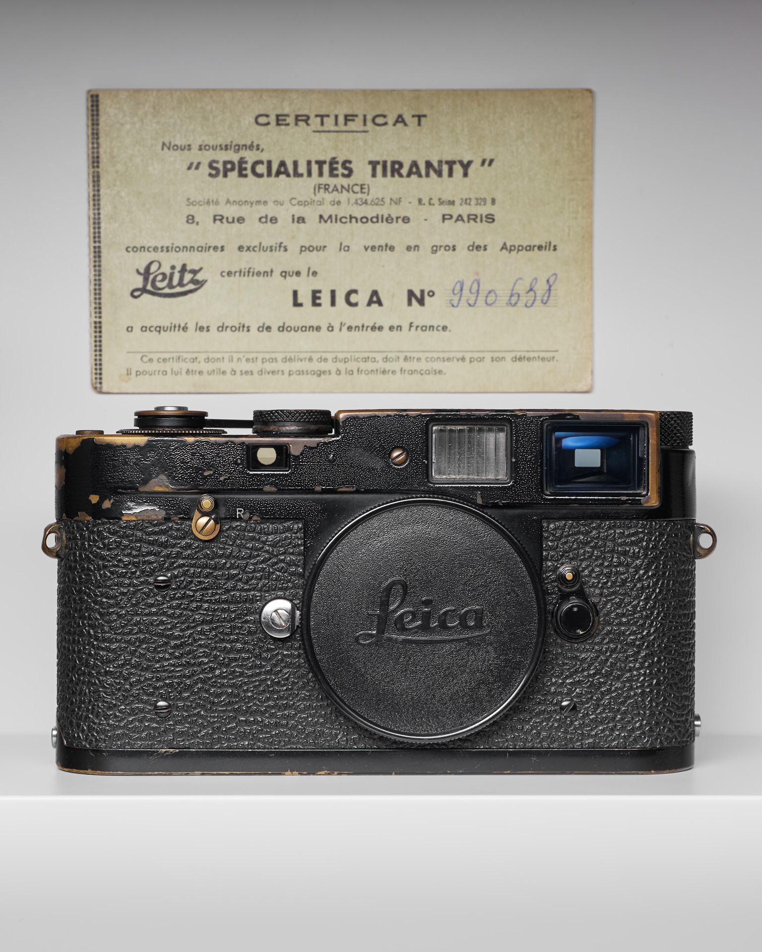 1932 Leica Leitz DII black paint camera treasure