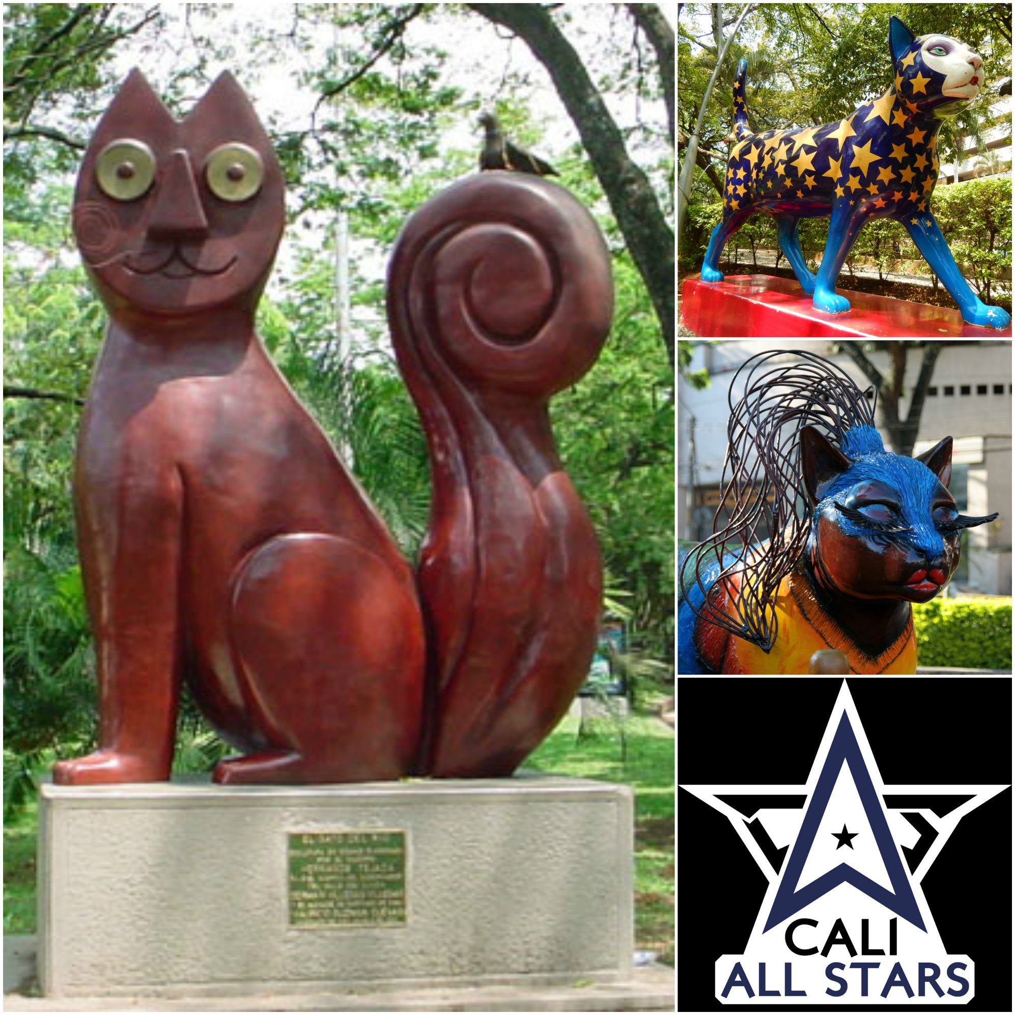 Cali All Stars - EL GATO DEL RIÓ es una obra del pintor y... | Facebook