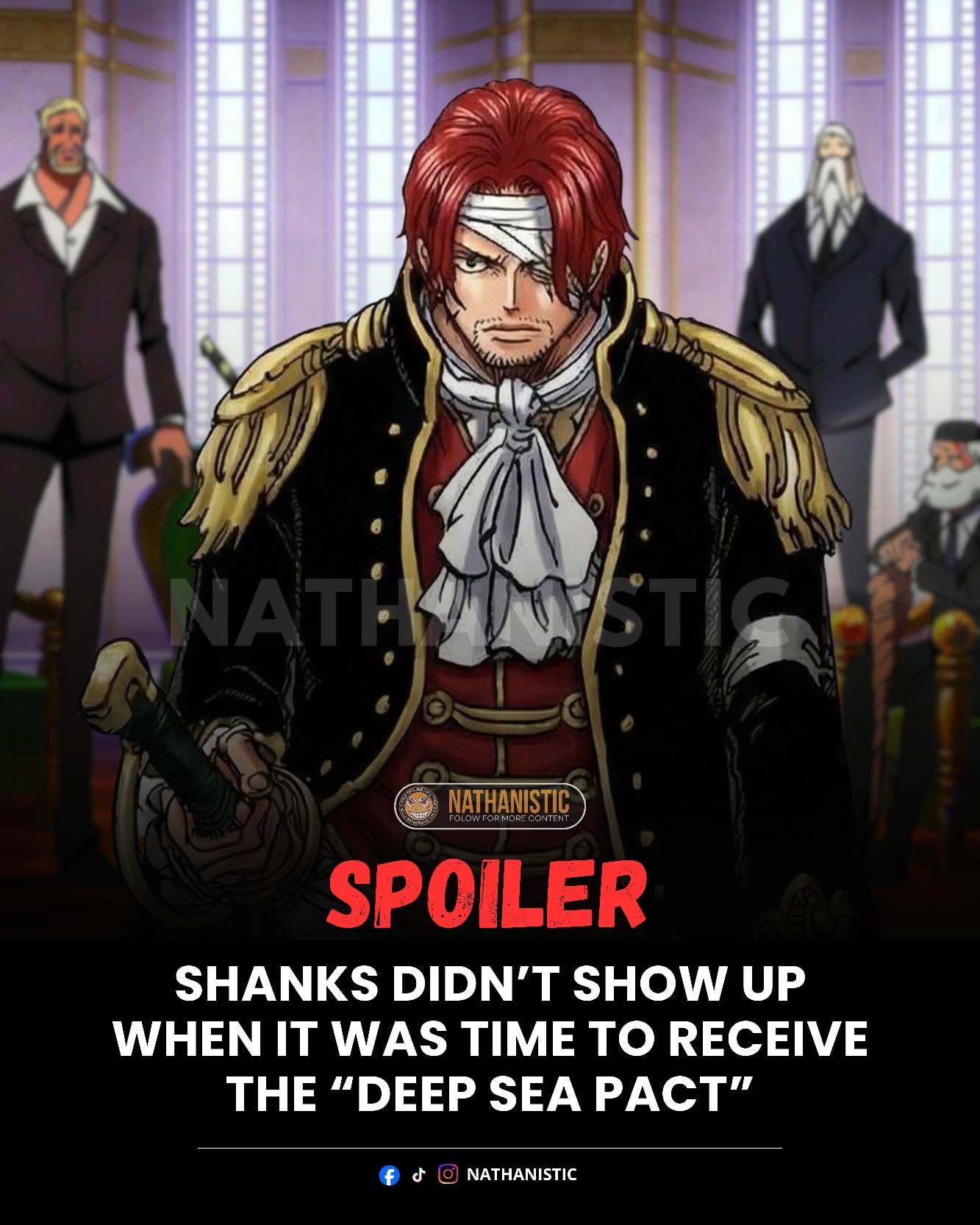Nathanistic - One Piece 1168 Spoiler! 14 years ago, Shanks was supposed ...