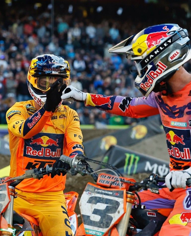 The future Jorge Prado 61's KTM 450 SX-F representing Team