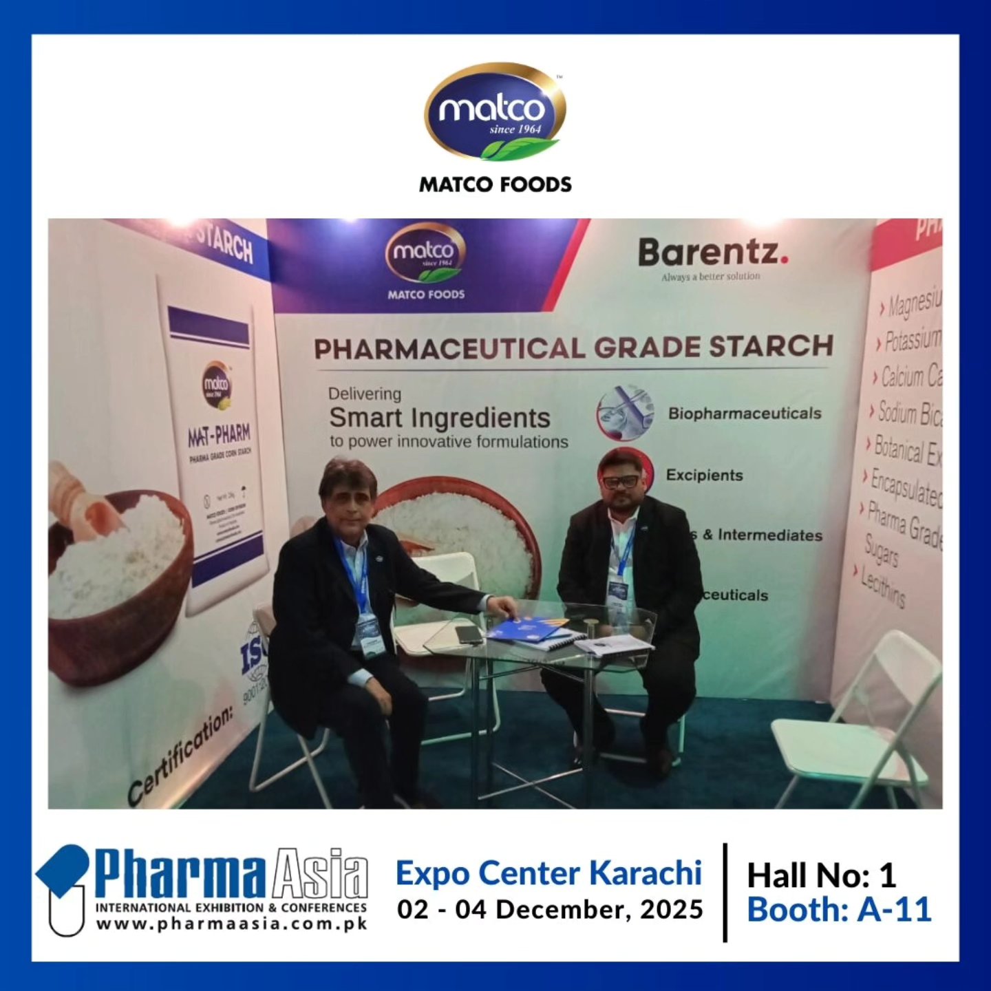 Matco Foods - Exciting 1st day at Food ingredients Europe, Paris! Come ...