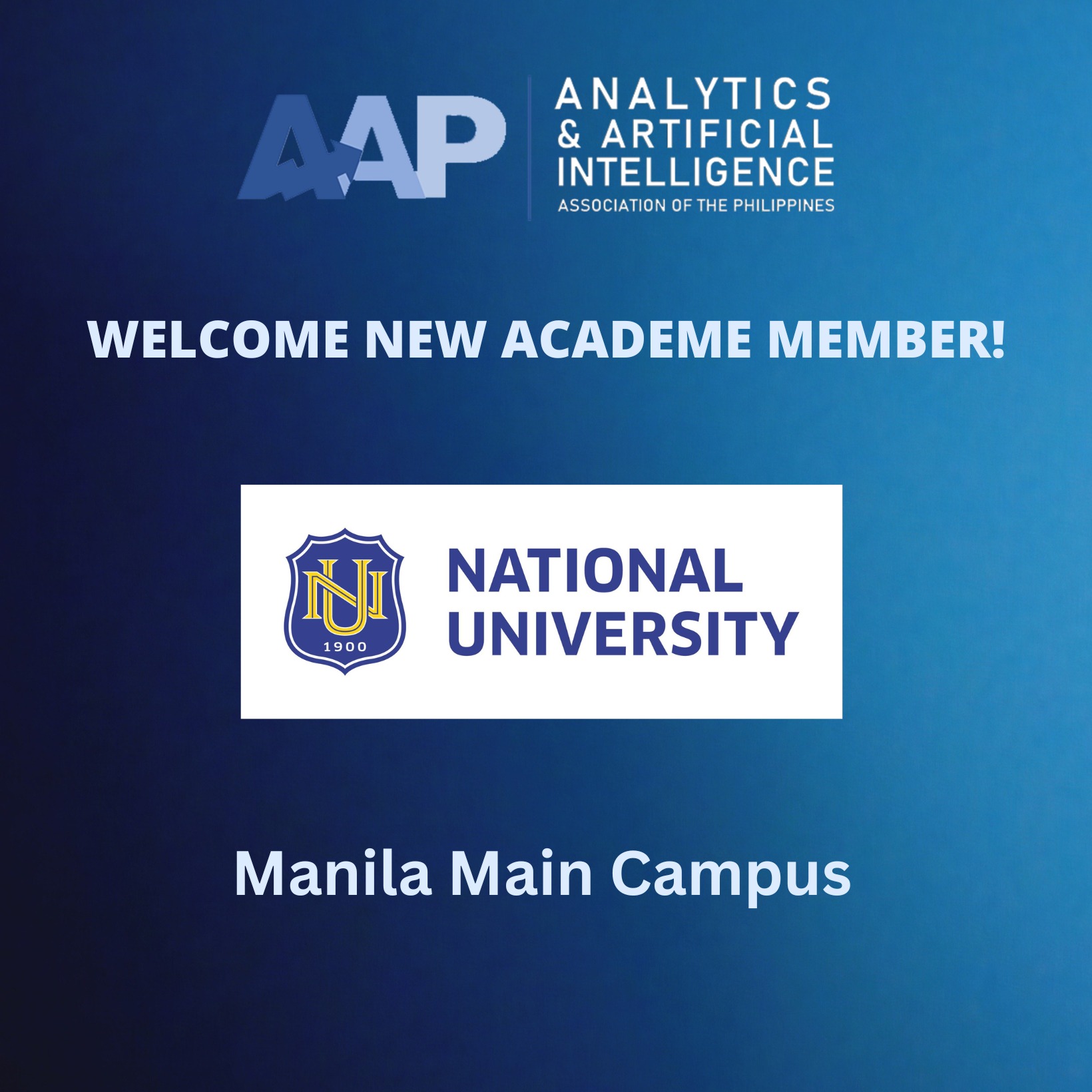 The AAP gladly welcomes National University Philippines - Manila Campus ...