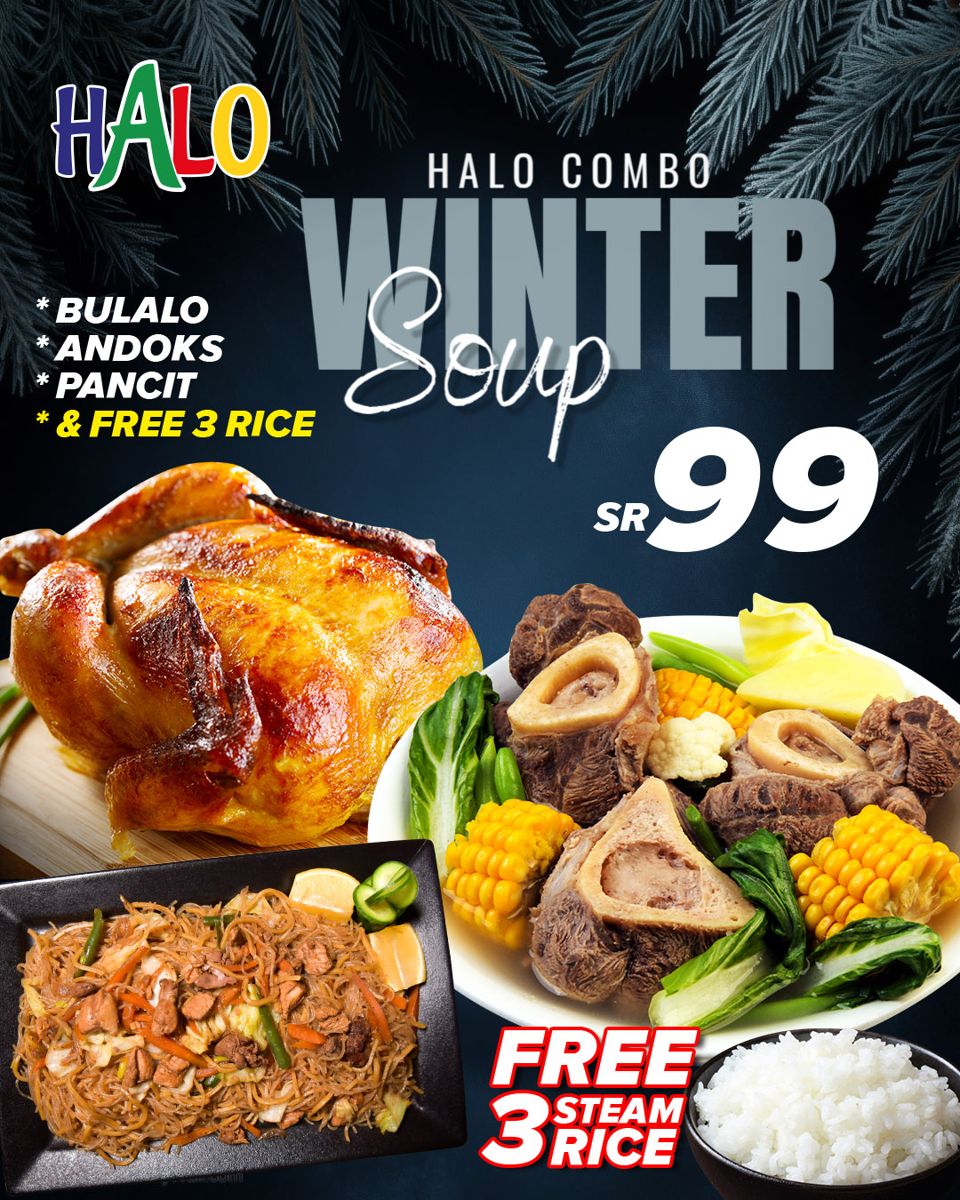 Halo Restaurant - ️PAYDAY! Warm up this season! ️ Enjoy... | Facebook
